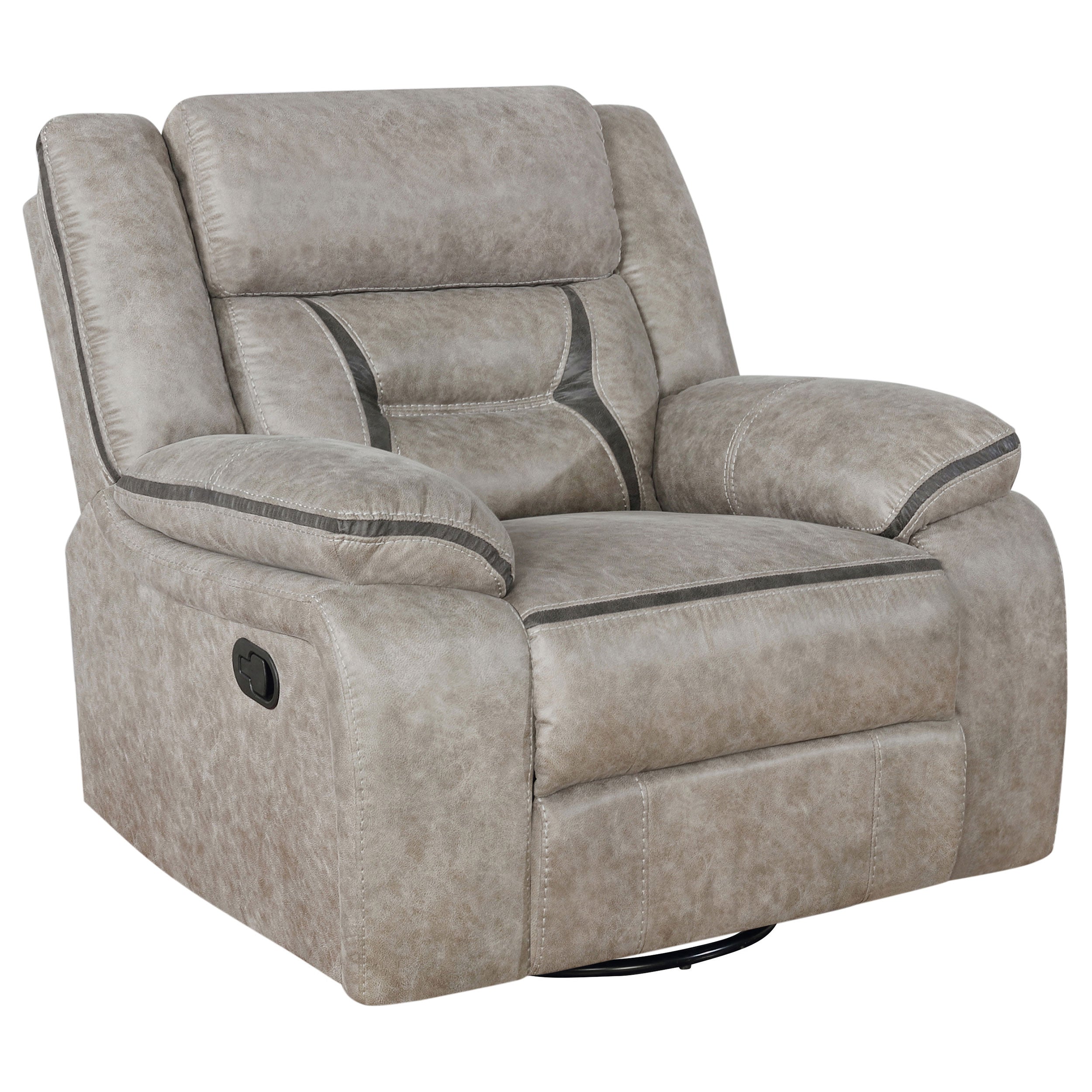 Greer Swivel Glider Recliner - Ideal Furniture (Fresno,CA)