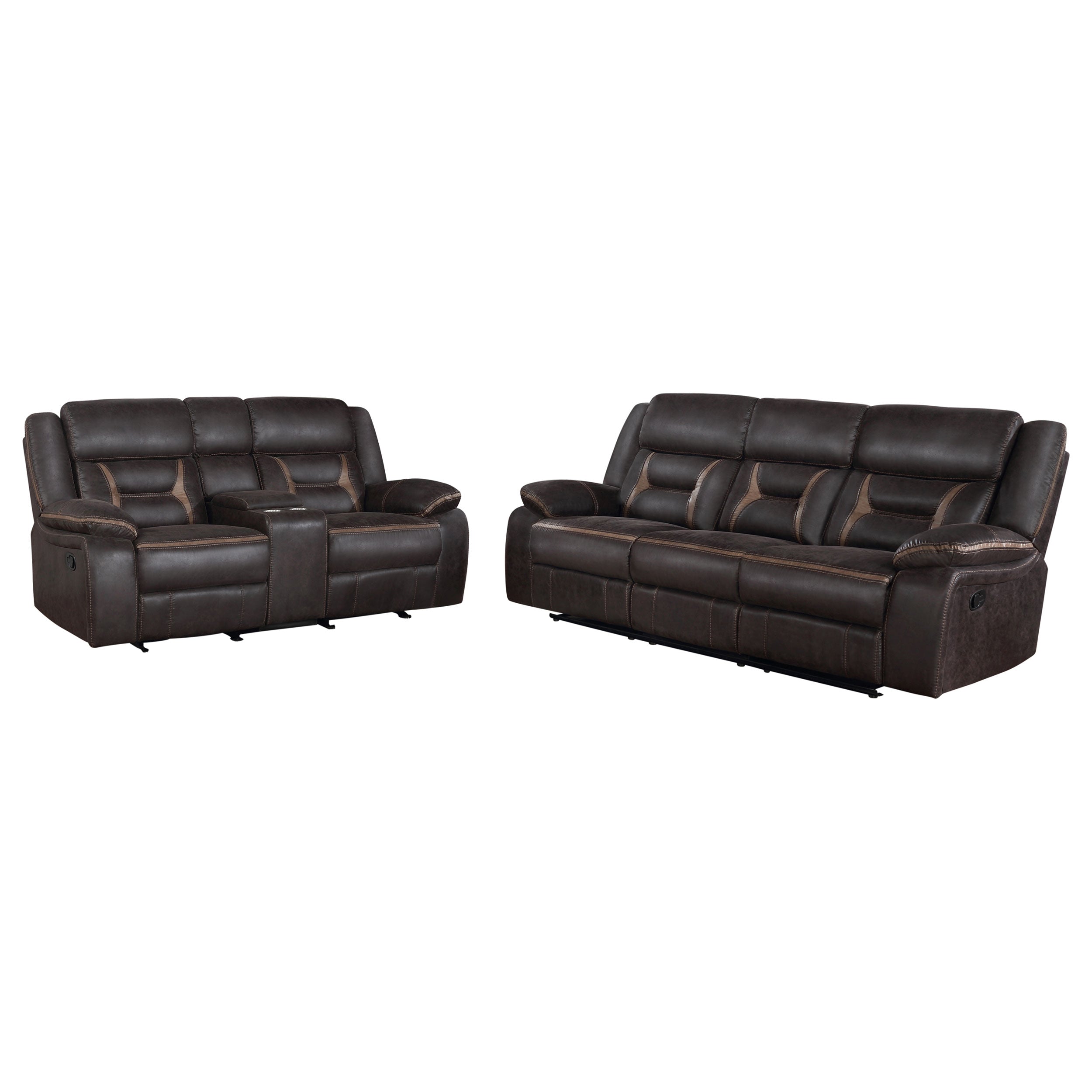 Greer Reclining Sofa Set - Ideal Furniture (Fresno,CA)