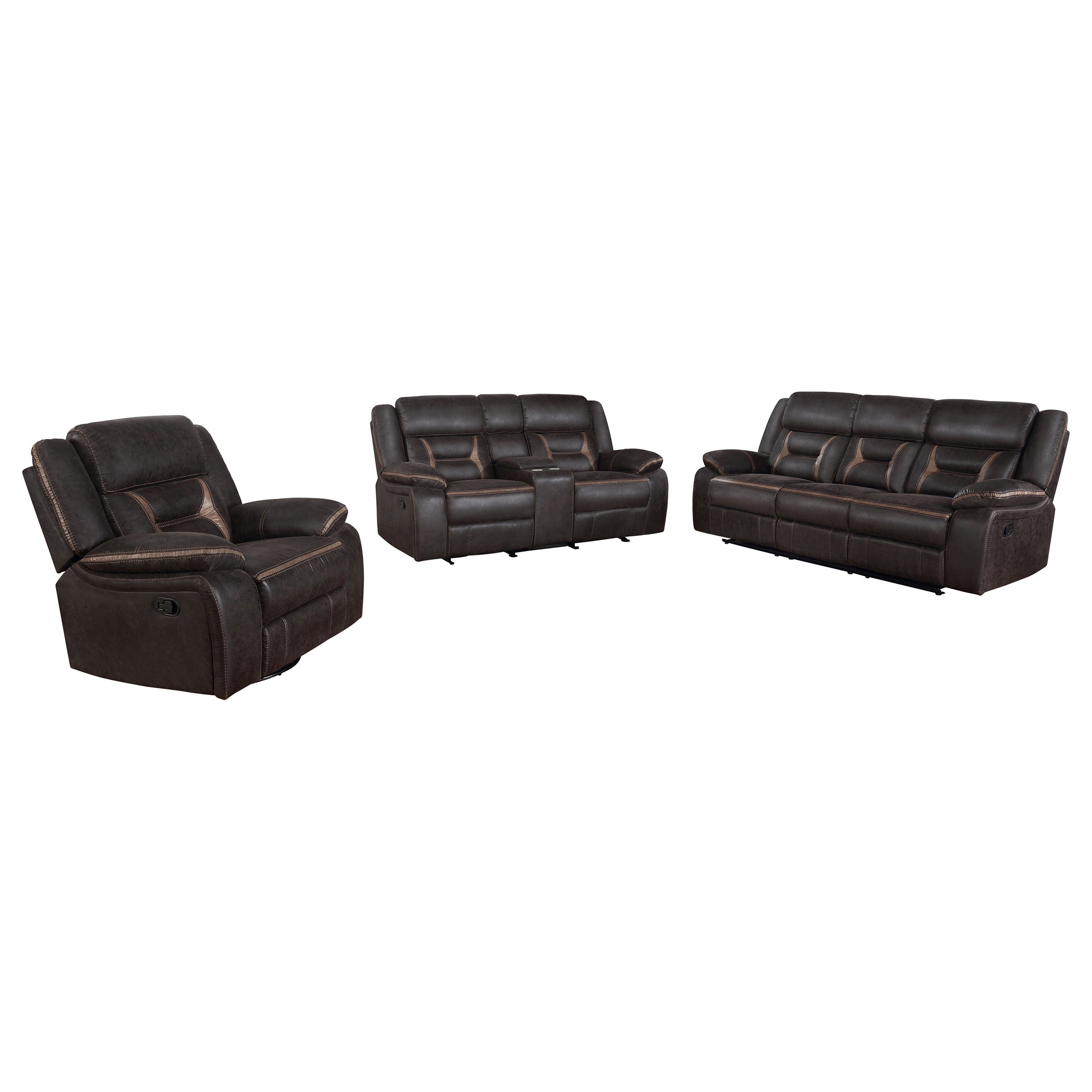 Greer Reclining Sofa Set - Ideal Furniture (Fresno,CA)