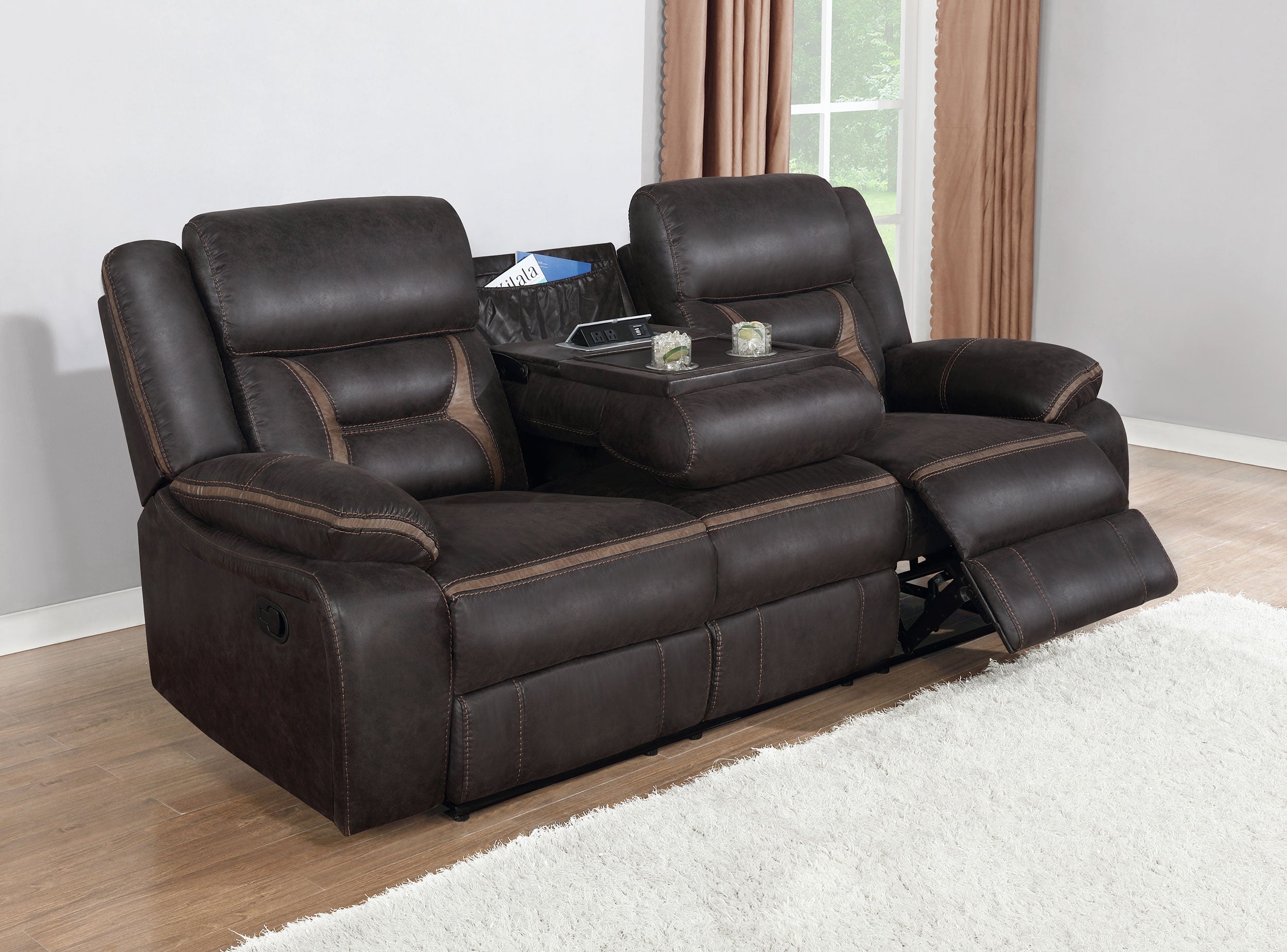 Greer Reclining Sofa - Ideal Furniture (Fresno,CA)