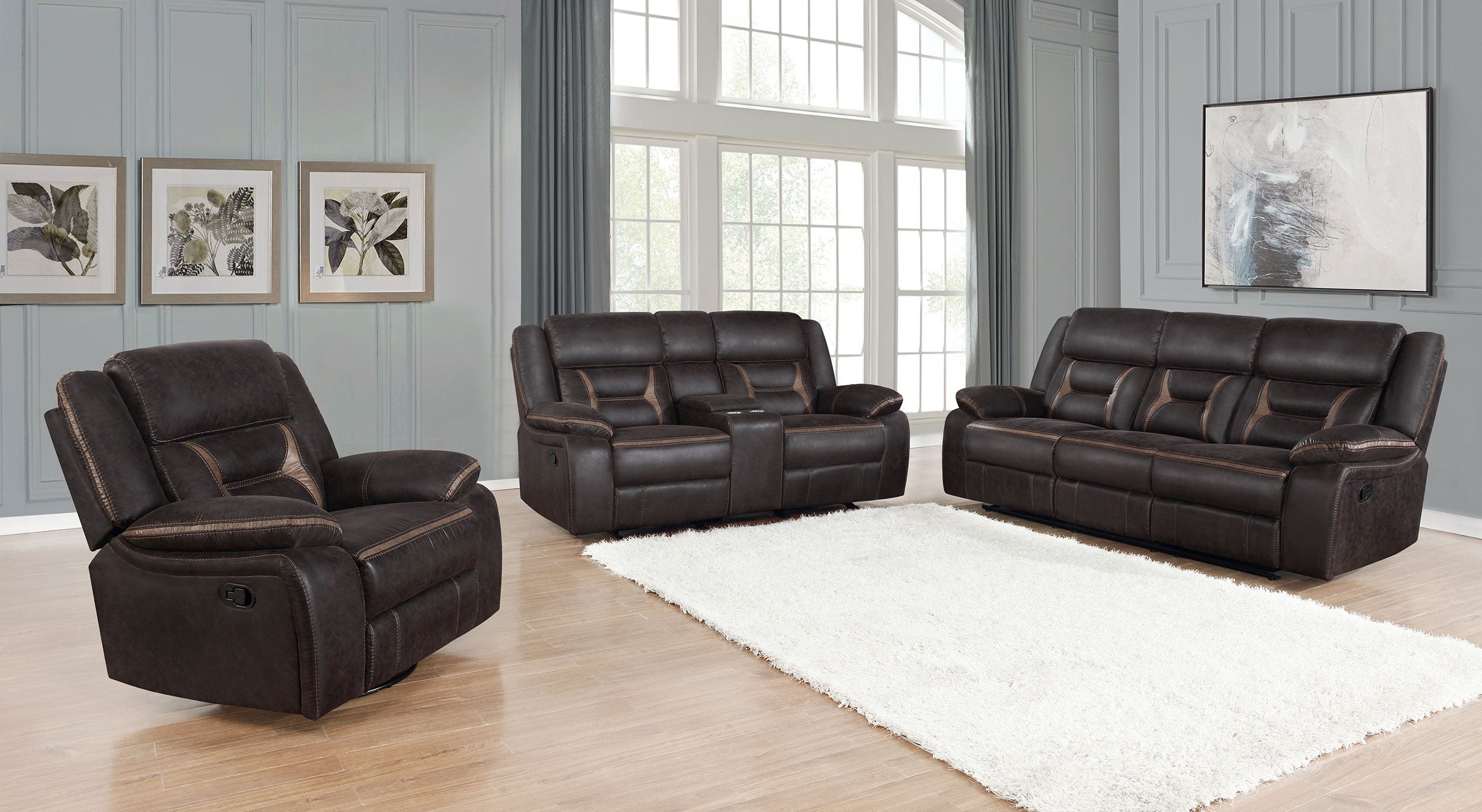 Greer Reclining Sofa - Ideal Furniture (Fresno,CA)