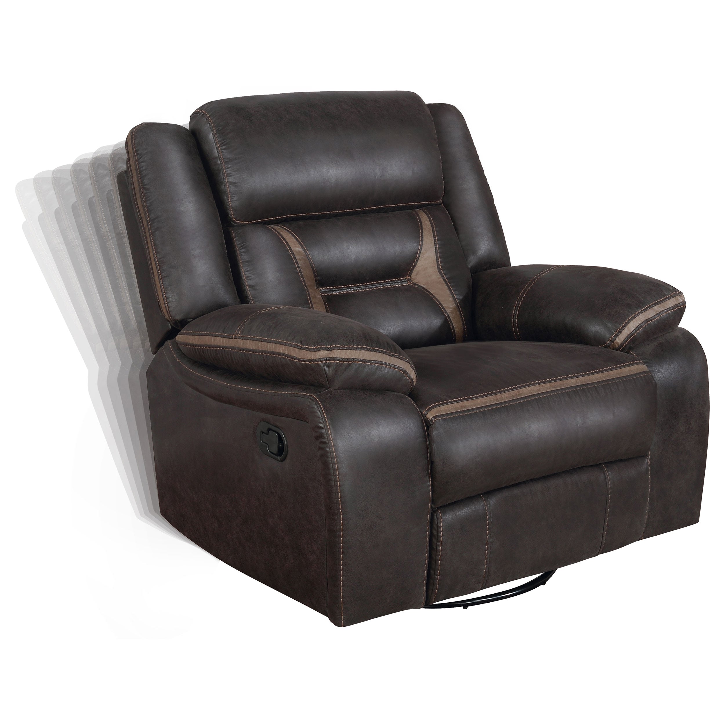 Greer Swivel Glider Recliner - Ideal Furniture (Fresno,CA)