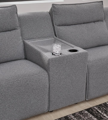 Modmax Power Reclining Sectional with Chaise - Ideal Furniture (Fresno,CA)