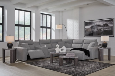 Modmax Power Reclining Sectional with Chaise - Ideal Furniture (Fresno,CA)
