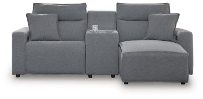 Modmax Power Reclining Sectional with Chaise - Ideal Furniture (Fresno,CA)