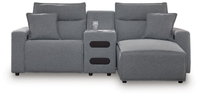 Modmax Power Reclining Sectional with Chaise - Ideal Furniture (Fresno,CA)
