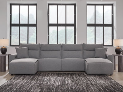 Modmax Power Reclining Sectional with Chaise - Ideal Furniture (Fresno,CA)