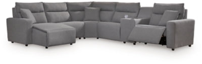 Modmax Power Reclining Sectional with Chaise - Ideal Furniture (Fresno,CA)