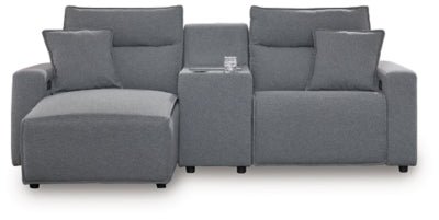 Modmax Power Reclining Sectional with Chaise - Ideal Furniture (Fresno,CA)