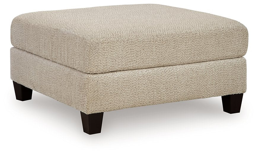 Steelwater Retreat Oversized Accent Ottoman - Ideal Furniture (Fresno,CA)