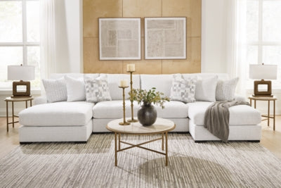 Misty-Lakes Double Chaise Sectional - Ideal Furniture (Fresno,CA)