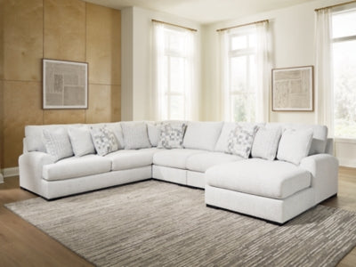 Misty-Lakes Sectional with Chaise - Ideal Furniture (Fresno,CA)