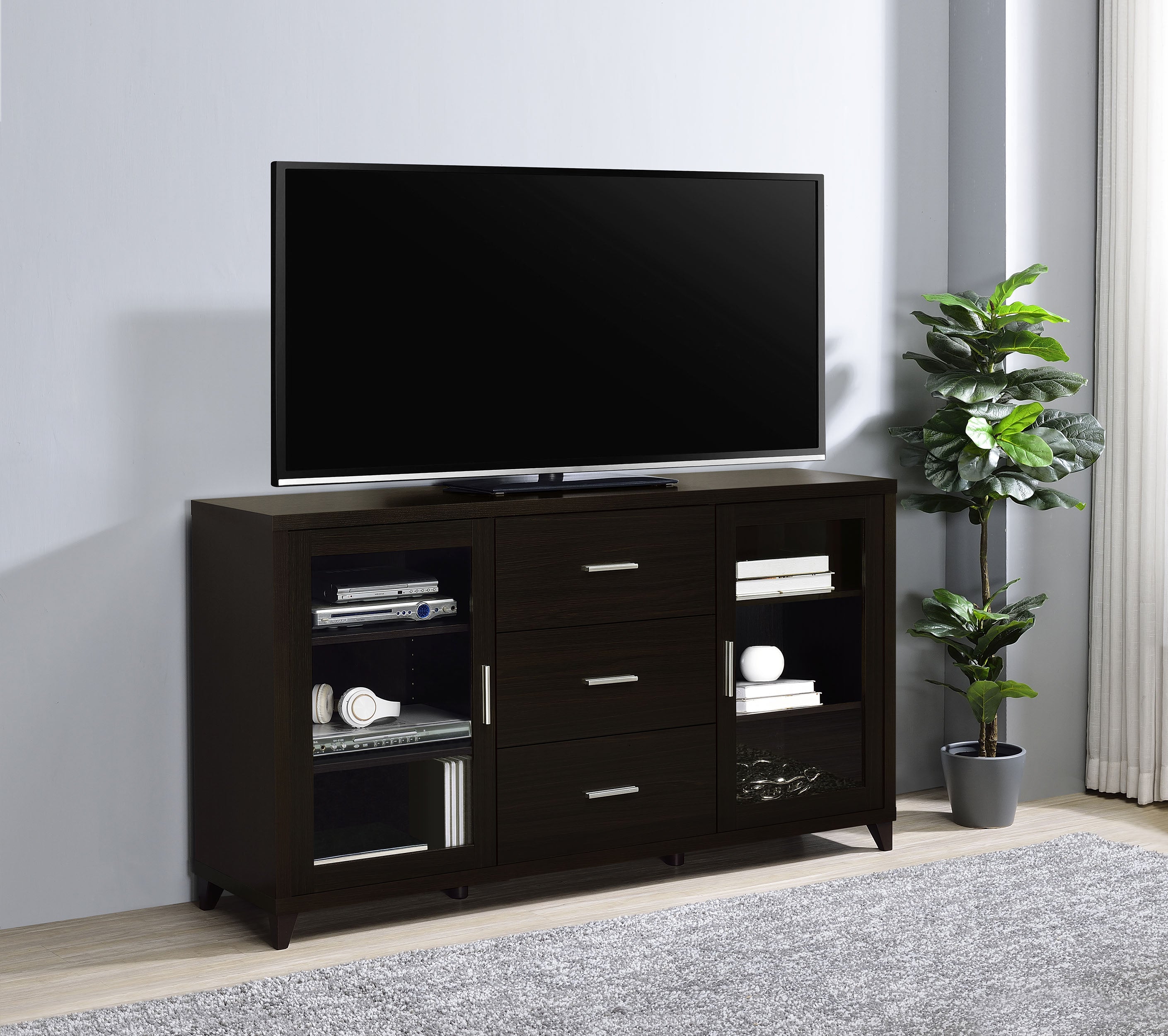 Lewes TV Stand - Ideal Furniture (Fresno,CA)
