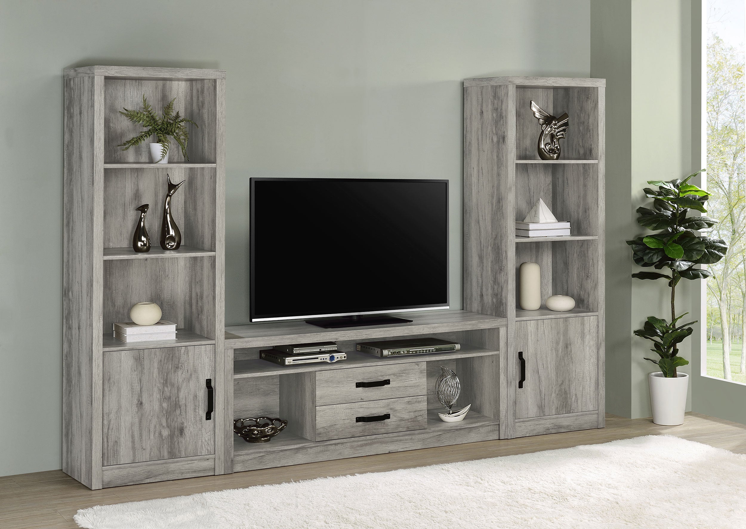 Burke TV Stand - Ideal Furniture (Fresno,CA)