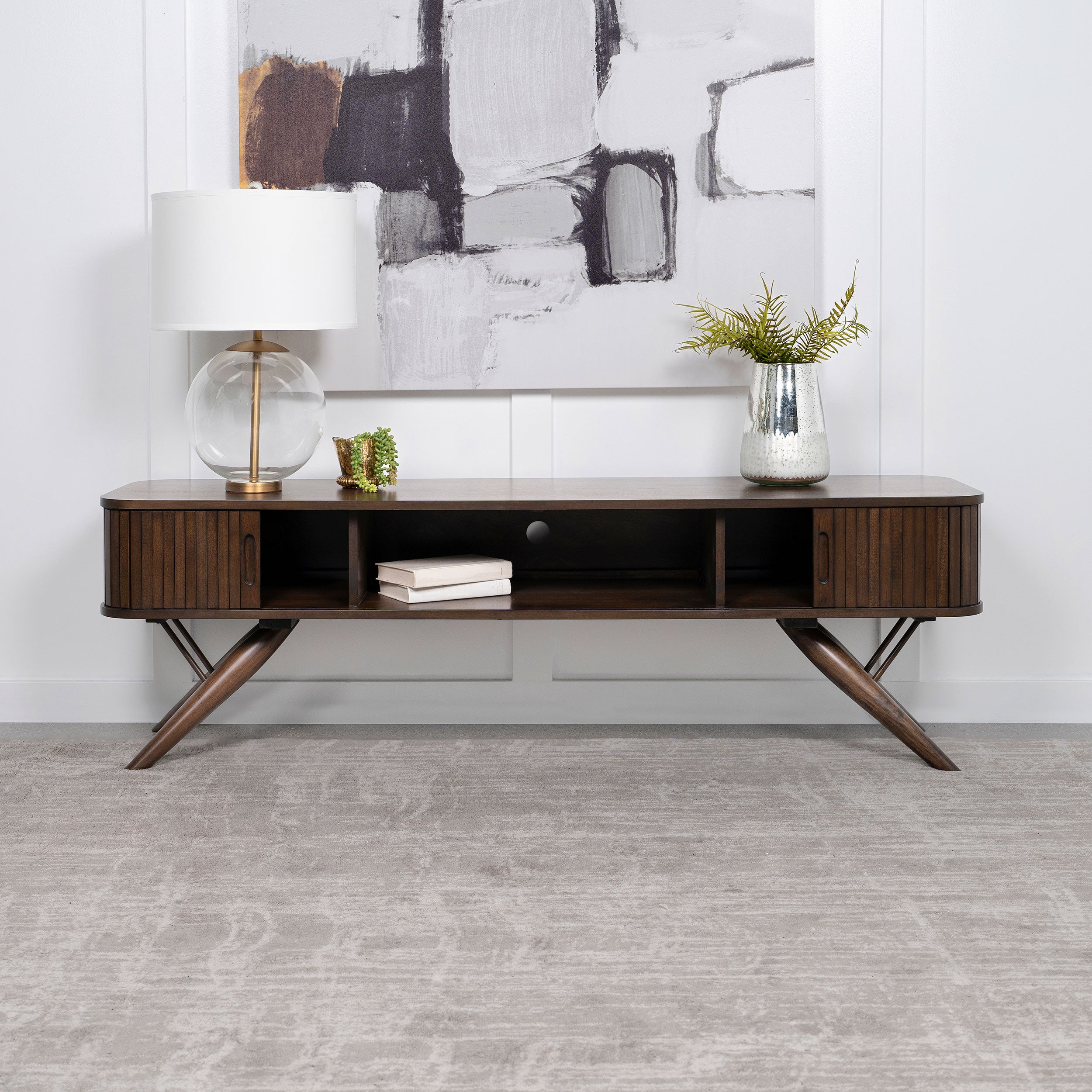 Valna TV Stand - Ideal Furniture (Fresno,CA)