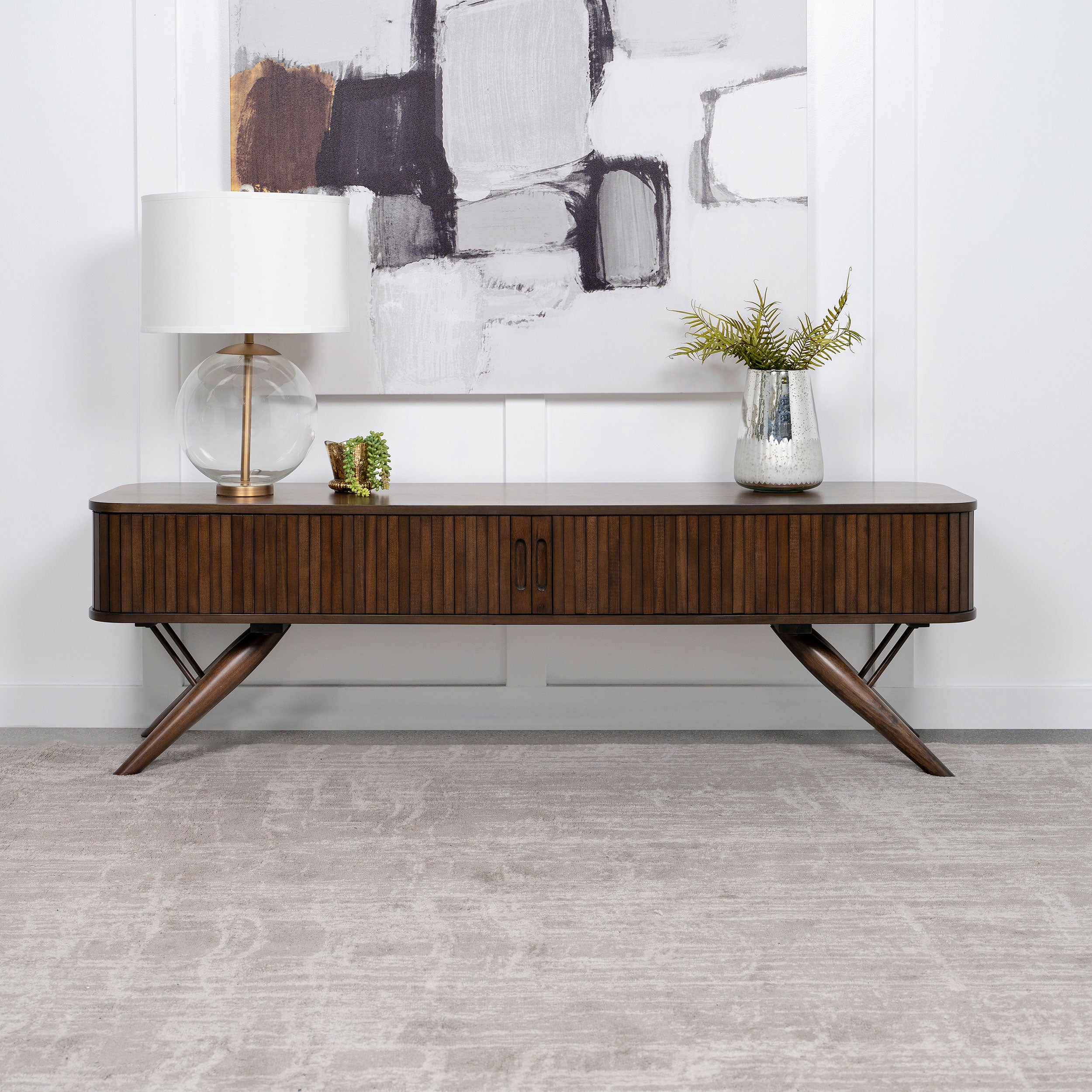 Valna TV Stand - Ideal Furniture (Fresno,CA)