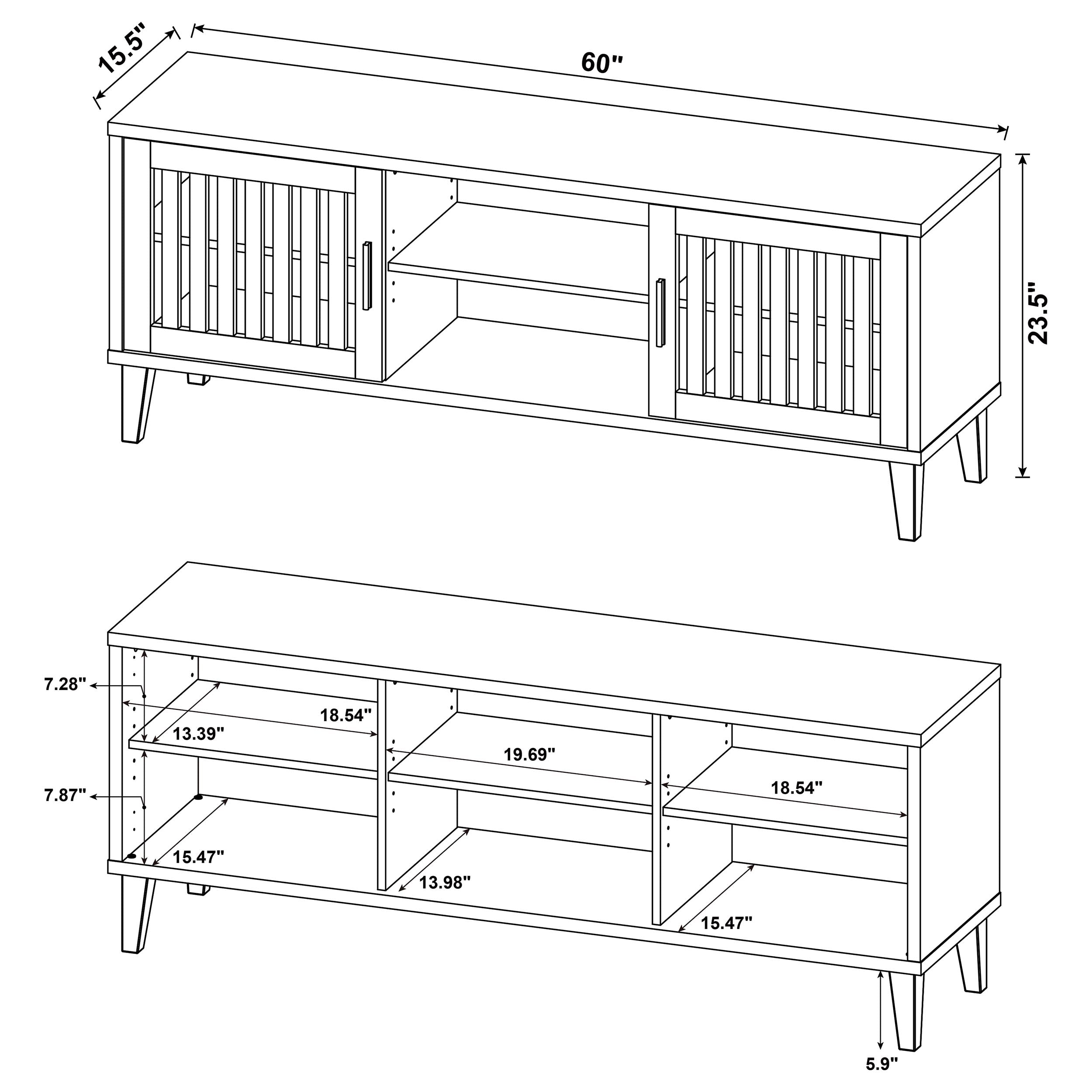 Sedona TV Stand - Ideal Furniture (Fresno,CA)