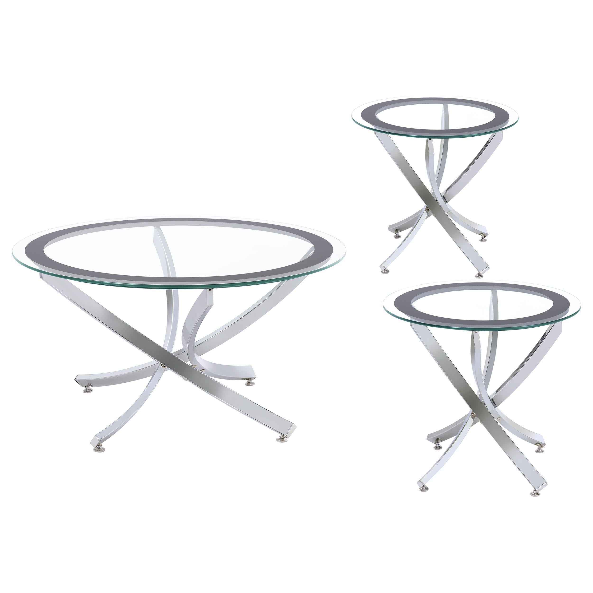 Brooke Coffee Table Set - Ideal Furniture (Fresno,CA)