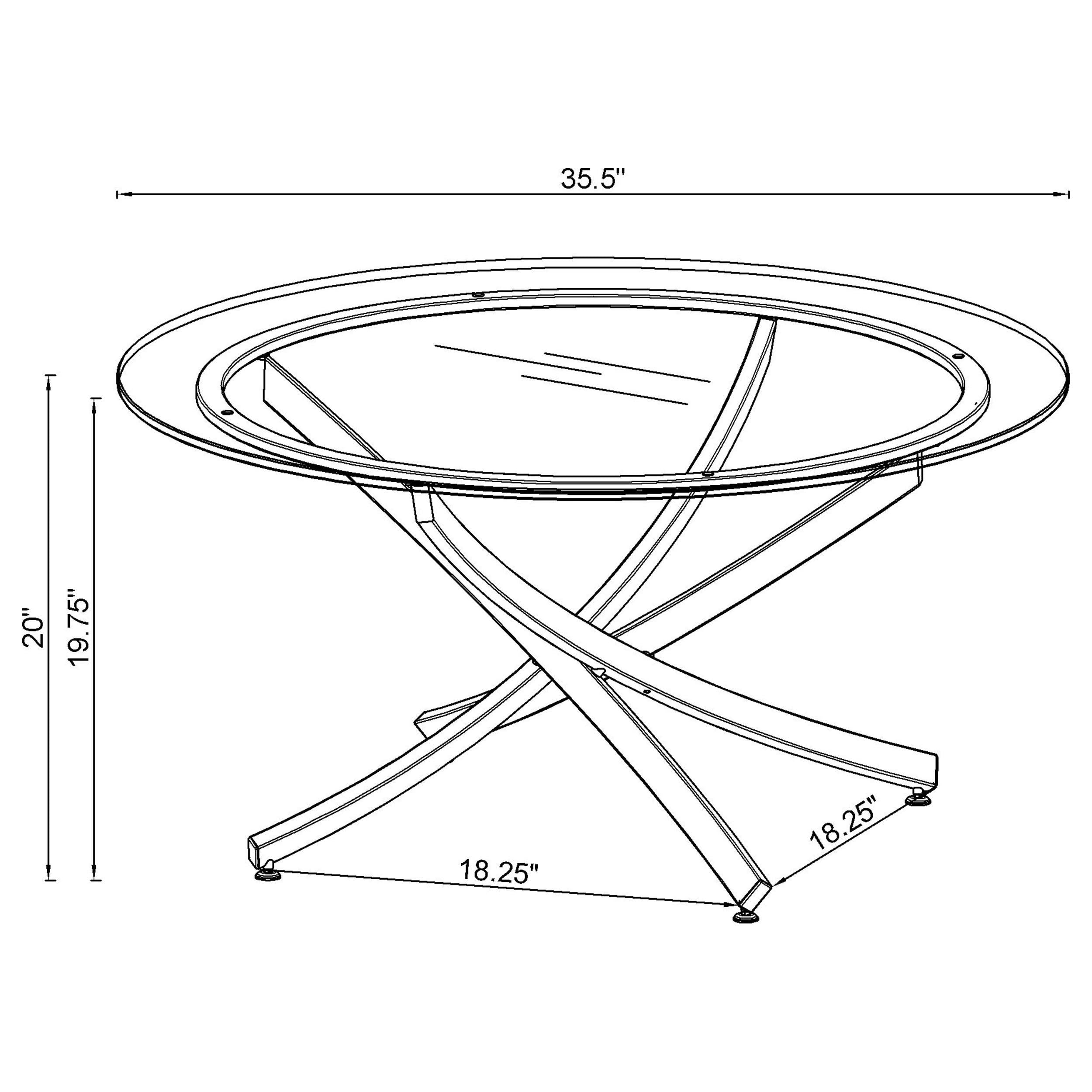 Brooke Coffee Table Set - Ideal Furniture (Fresno,CA)