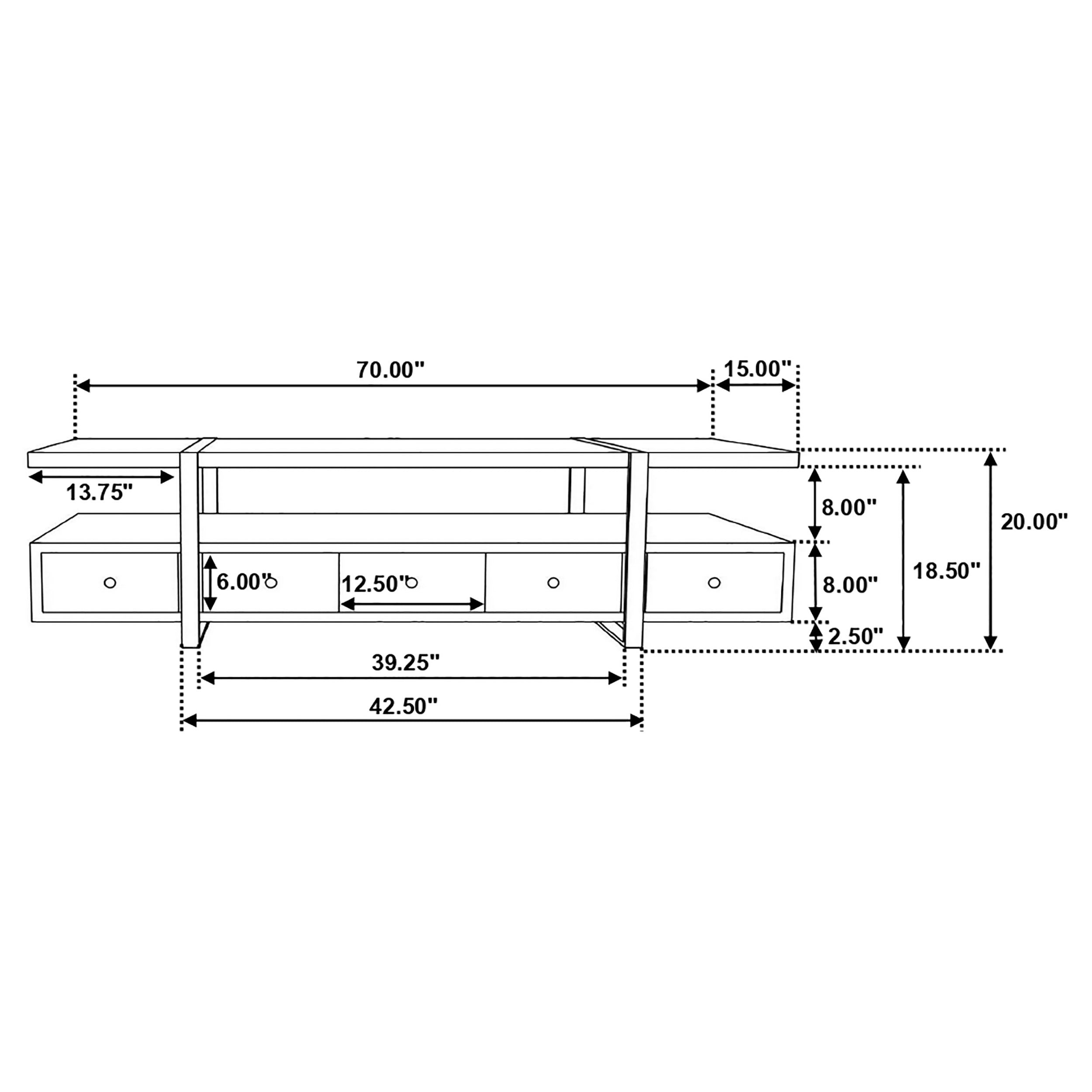 Otto TV Stand - Ideal Furniture (Fresno,CA)