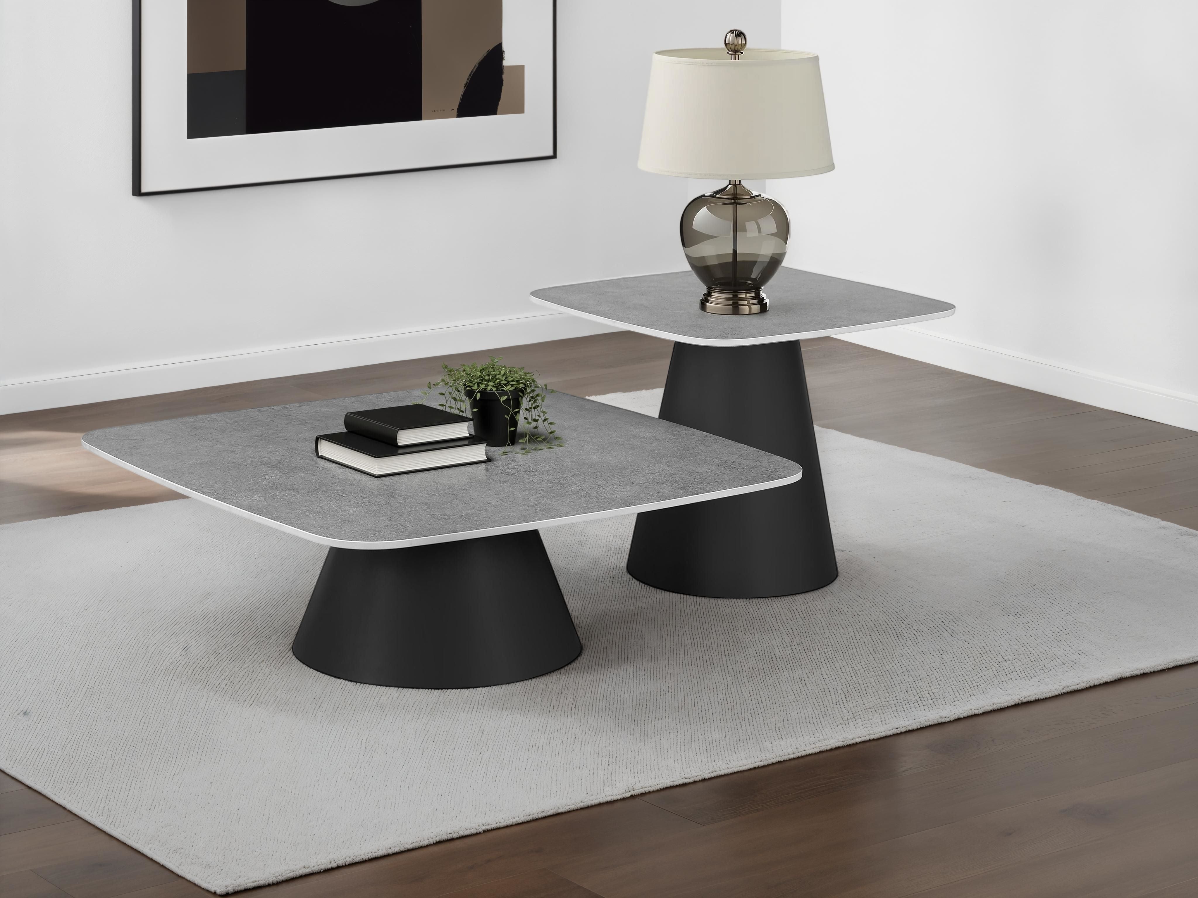 Eason Coffee Table Set - Ideal Furniture (Fresno,CA)