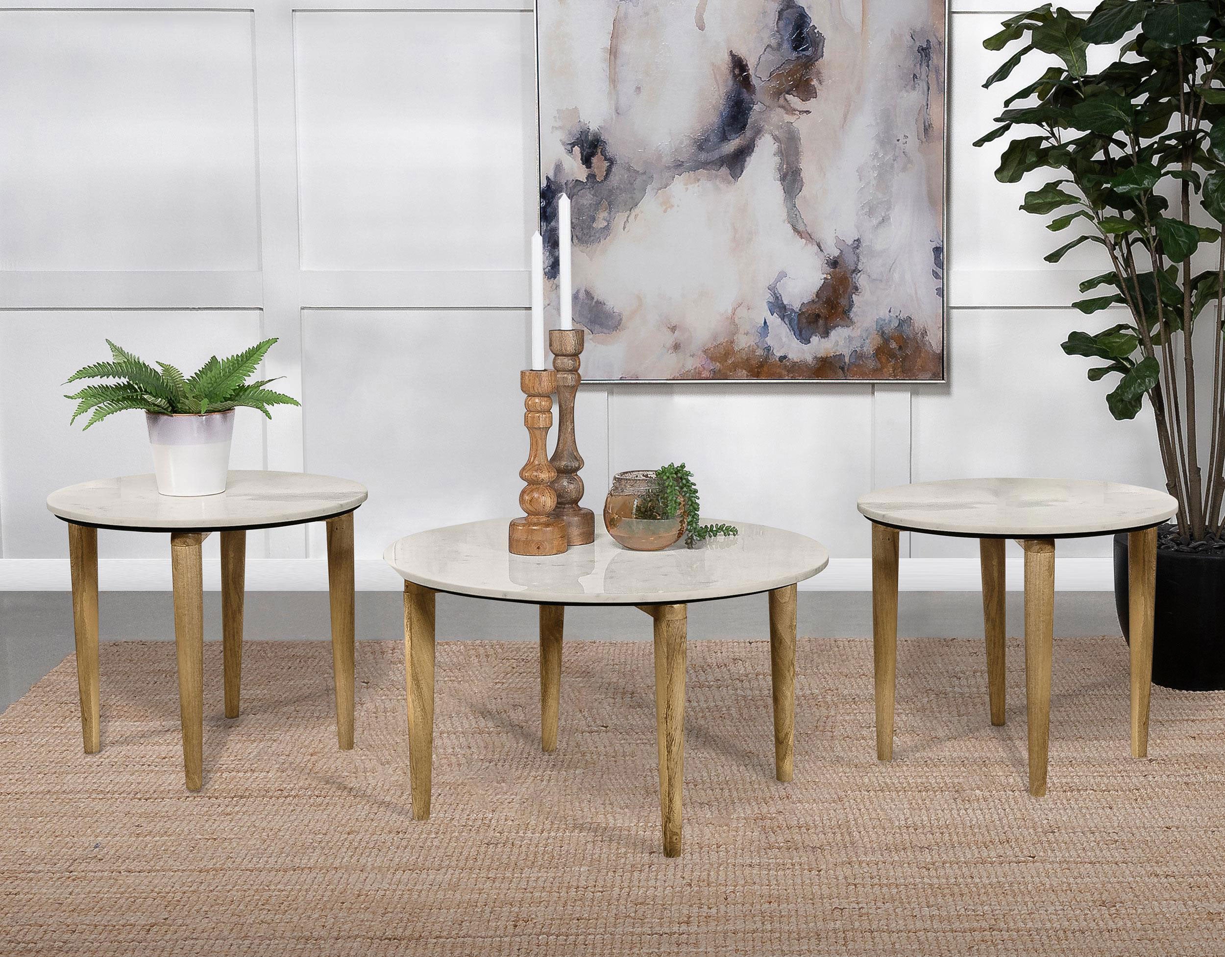 Aldis Coffee Table Set - Ideal Furniture (Fresno,CA)