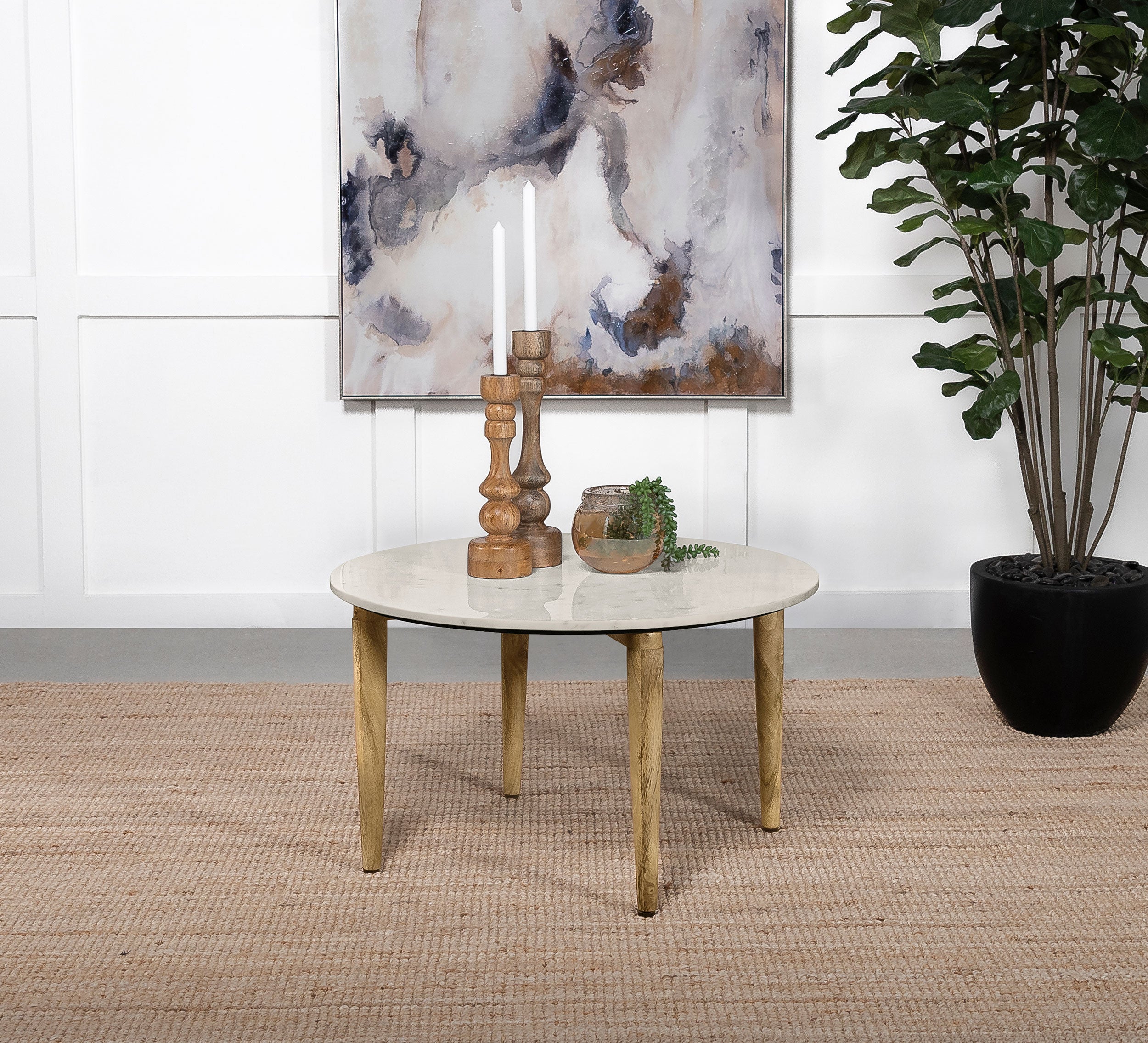 Aldis Coffee Table - Ideal Furniture (Fresno,CA)