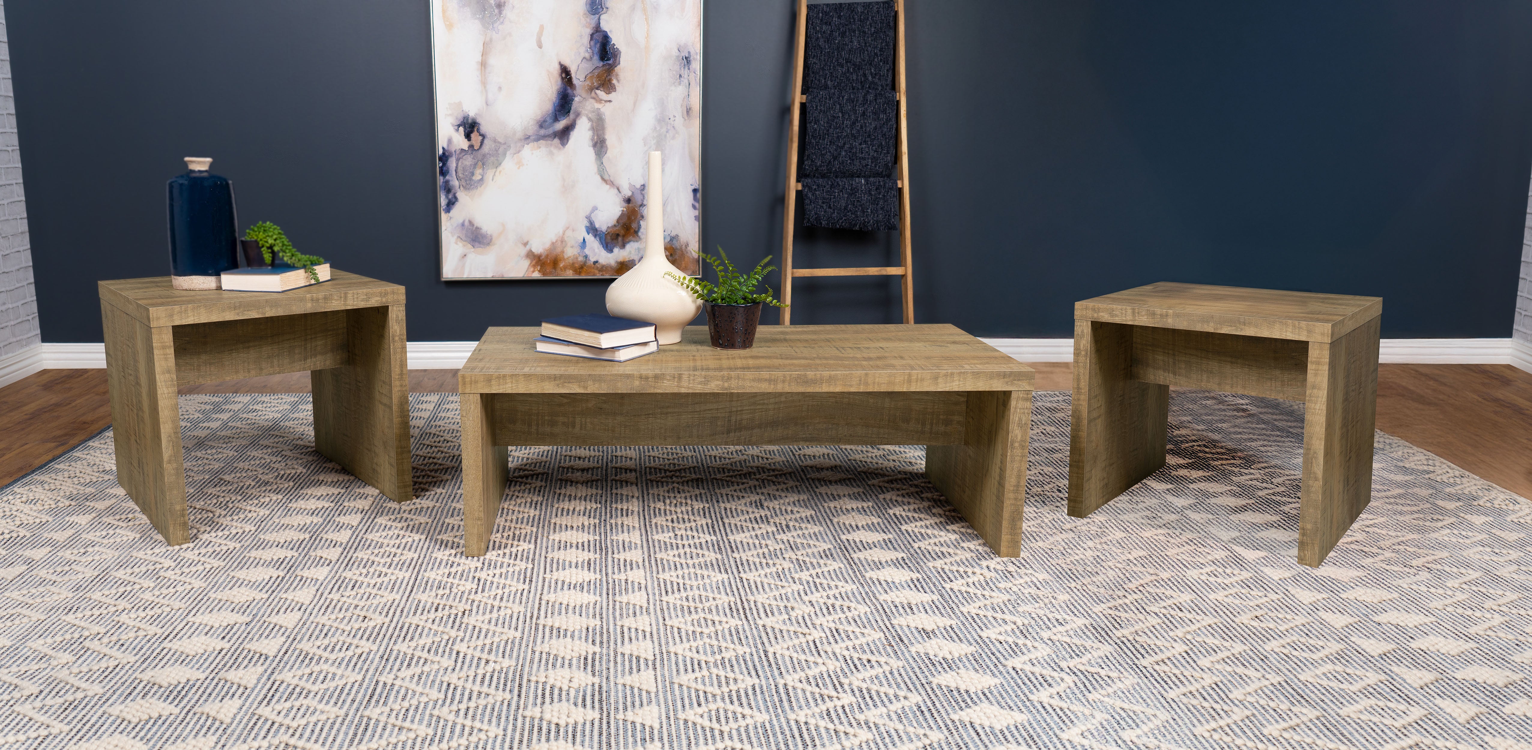 Lynette Coffee Table Set - Ideal Furniture (Fresno,CA)