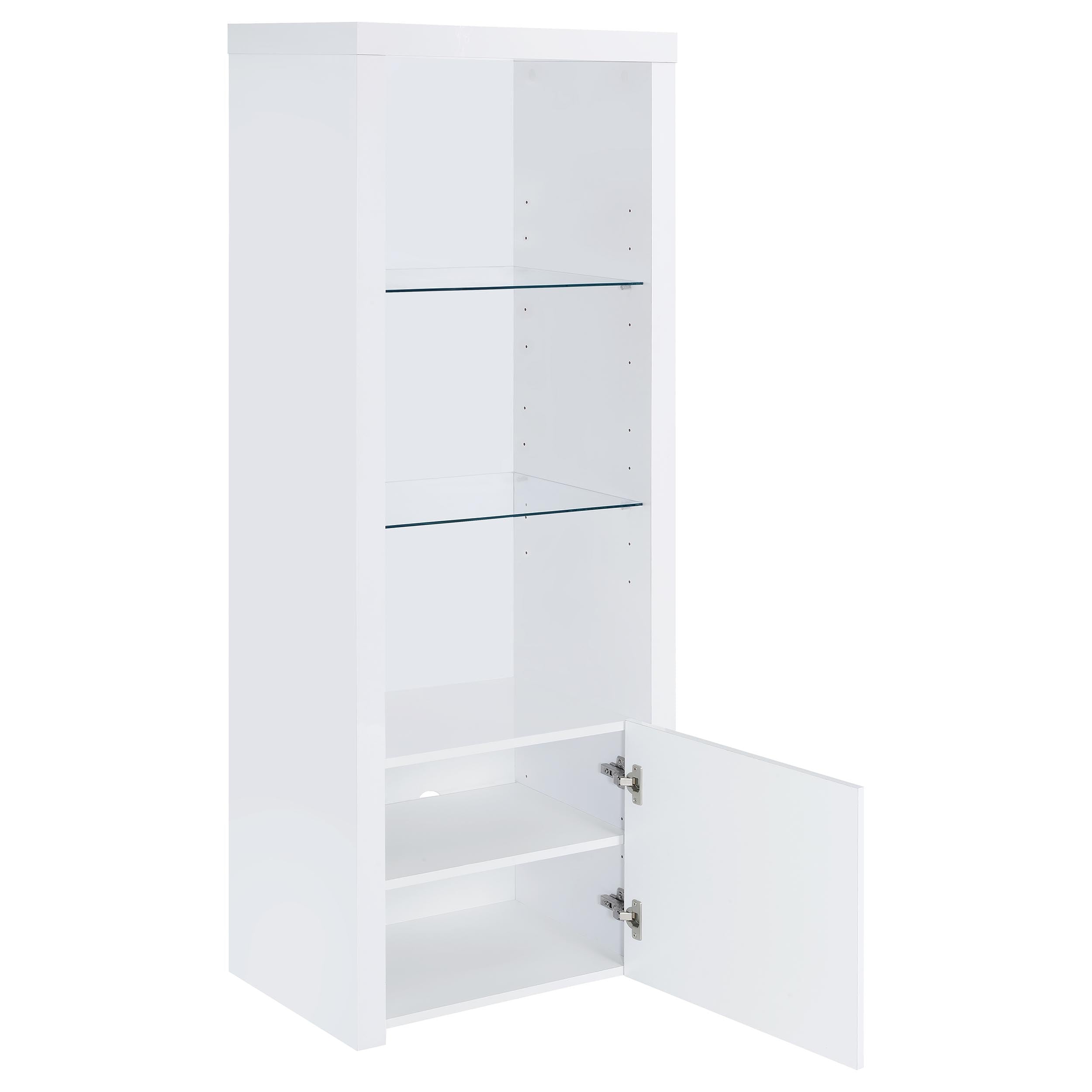 Jude Media Tower - Ideal Furniture (Fresno,CA)