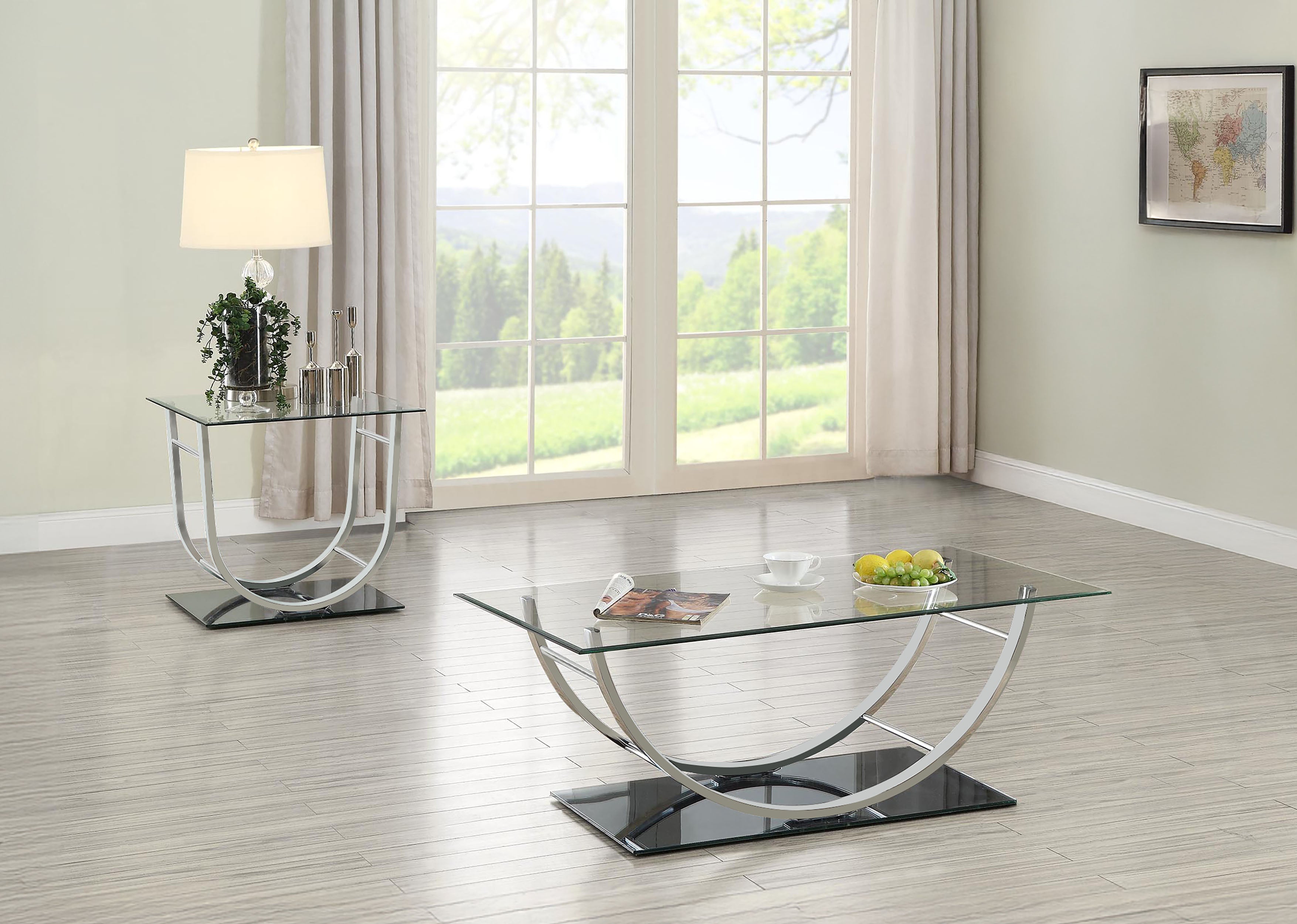 Danville Coffee Table Set - Ideal Furniture (Fresno,CA)