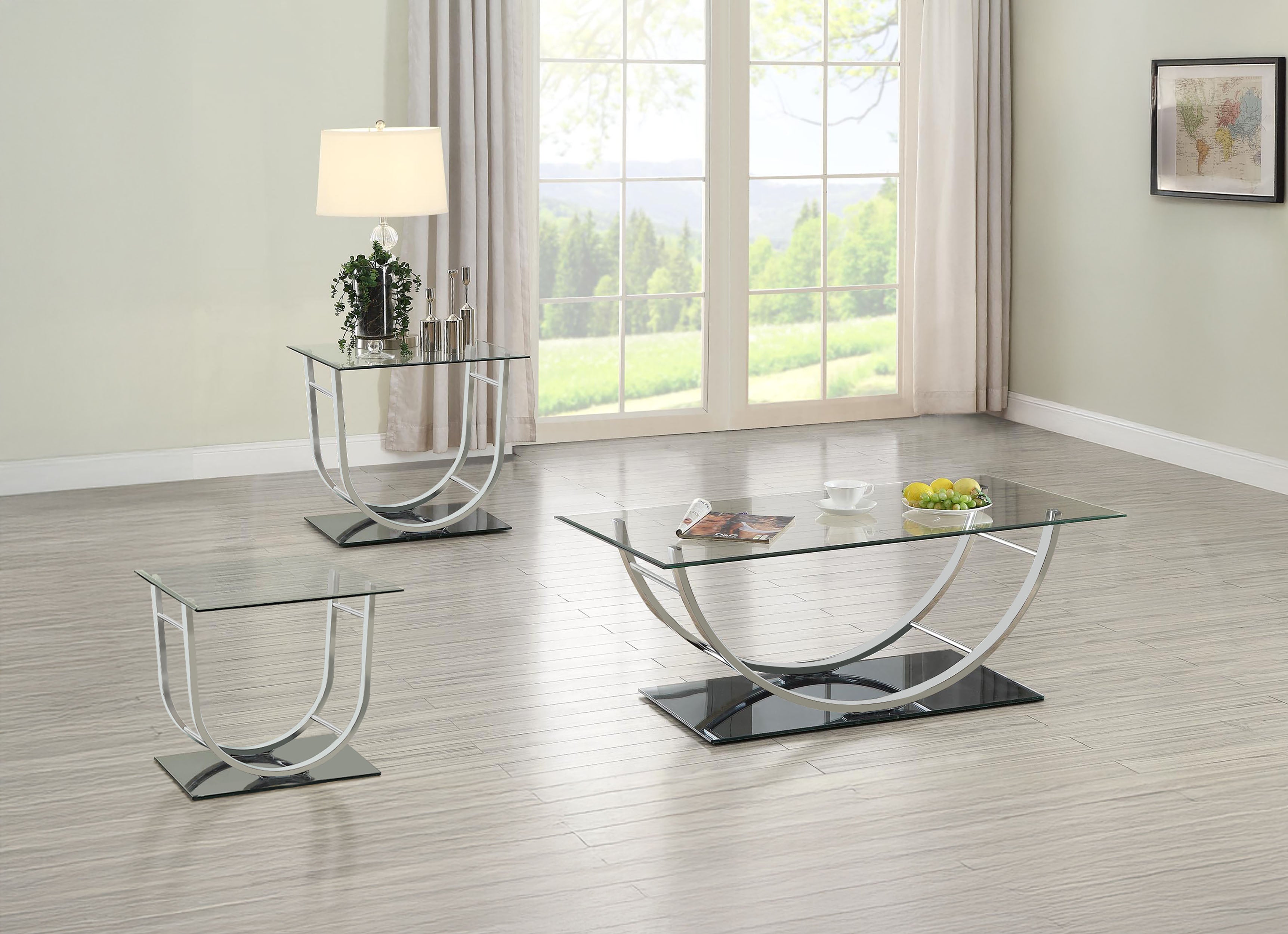 Danville Coffee Table Set - Ideal Furniture (Fresno,CA)