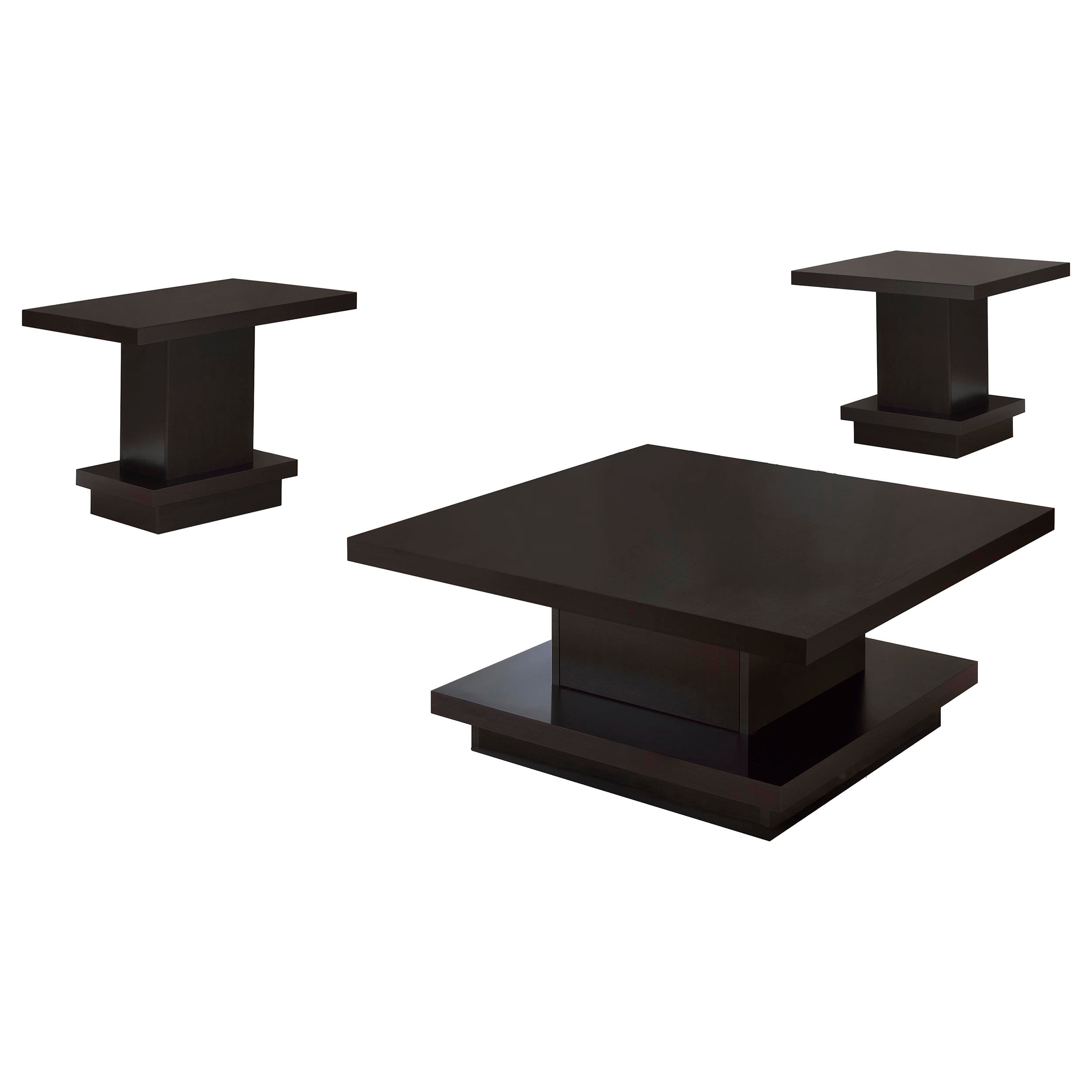 Reston Coffee Table Set - Ideal Furniture (Fresno,CA)