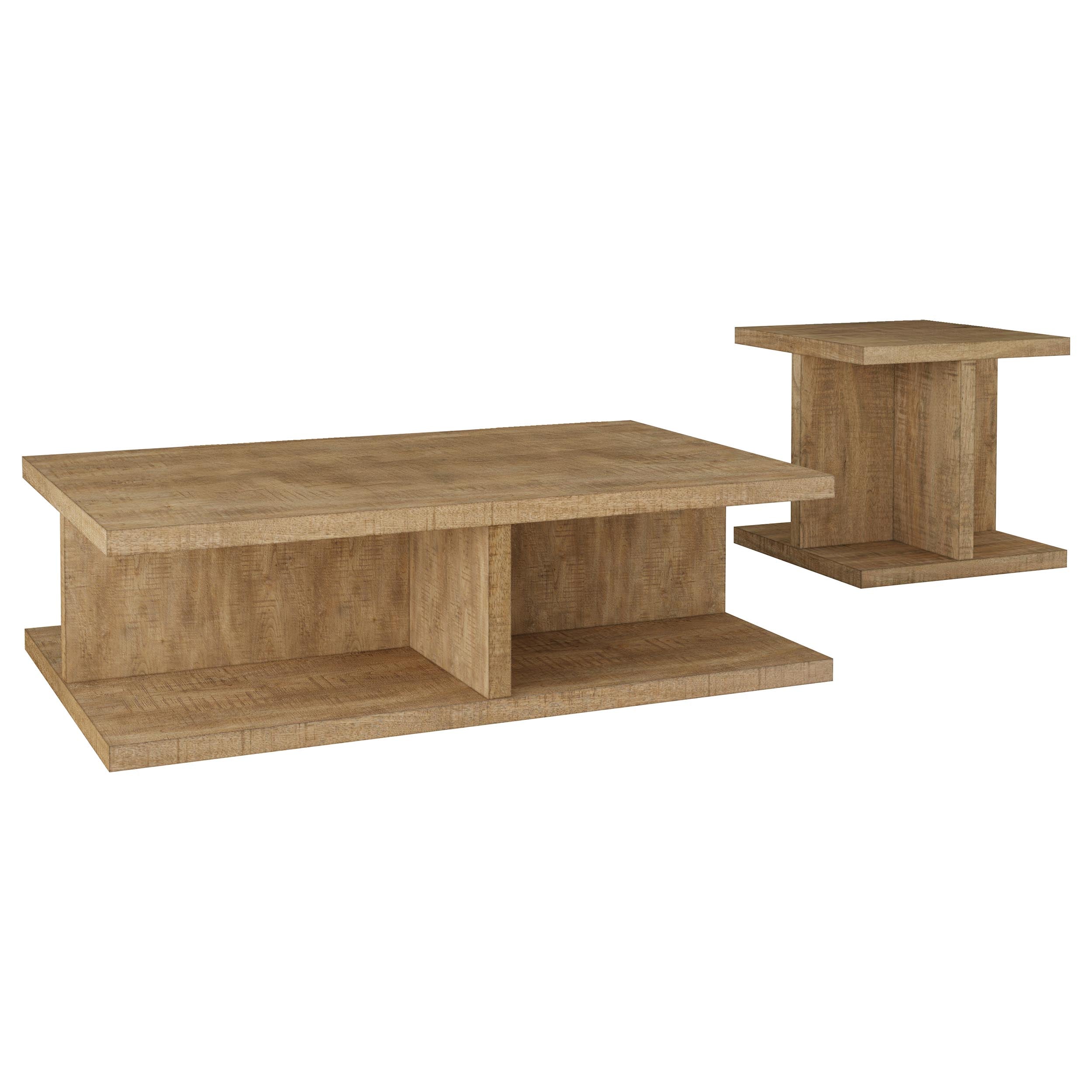 Cortona Coffee Table Set - Ideal Furniture (Fresno,CA)