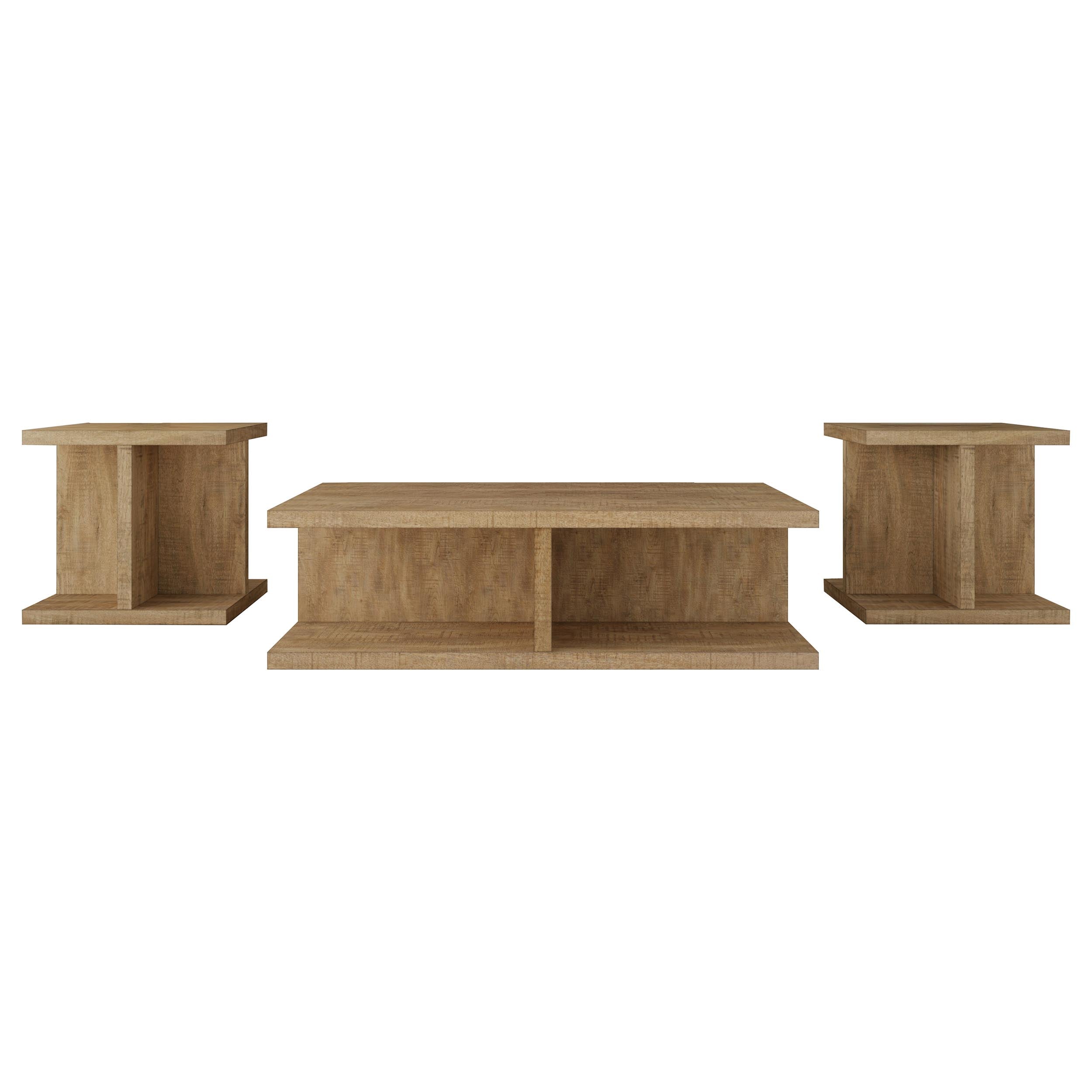Cortona Coffee Table Set - Ideal Furniture (Fresno,CA)