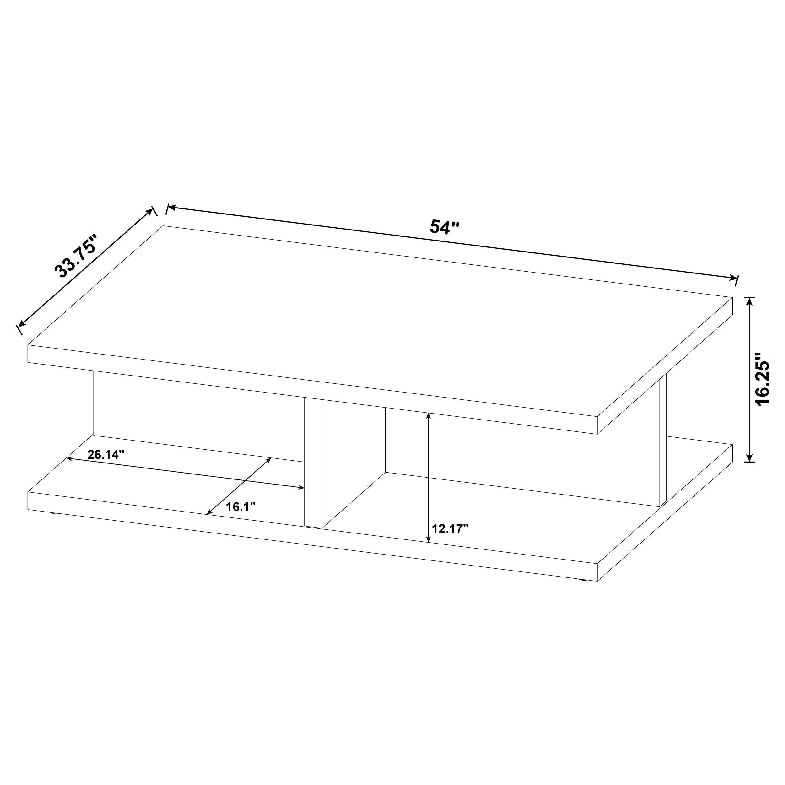 Cortona Coffee Table - Ideal Furniture (Fresno,CA)
