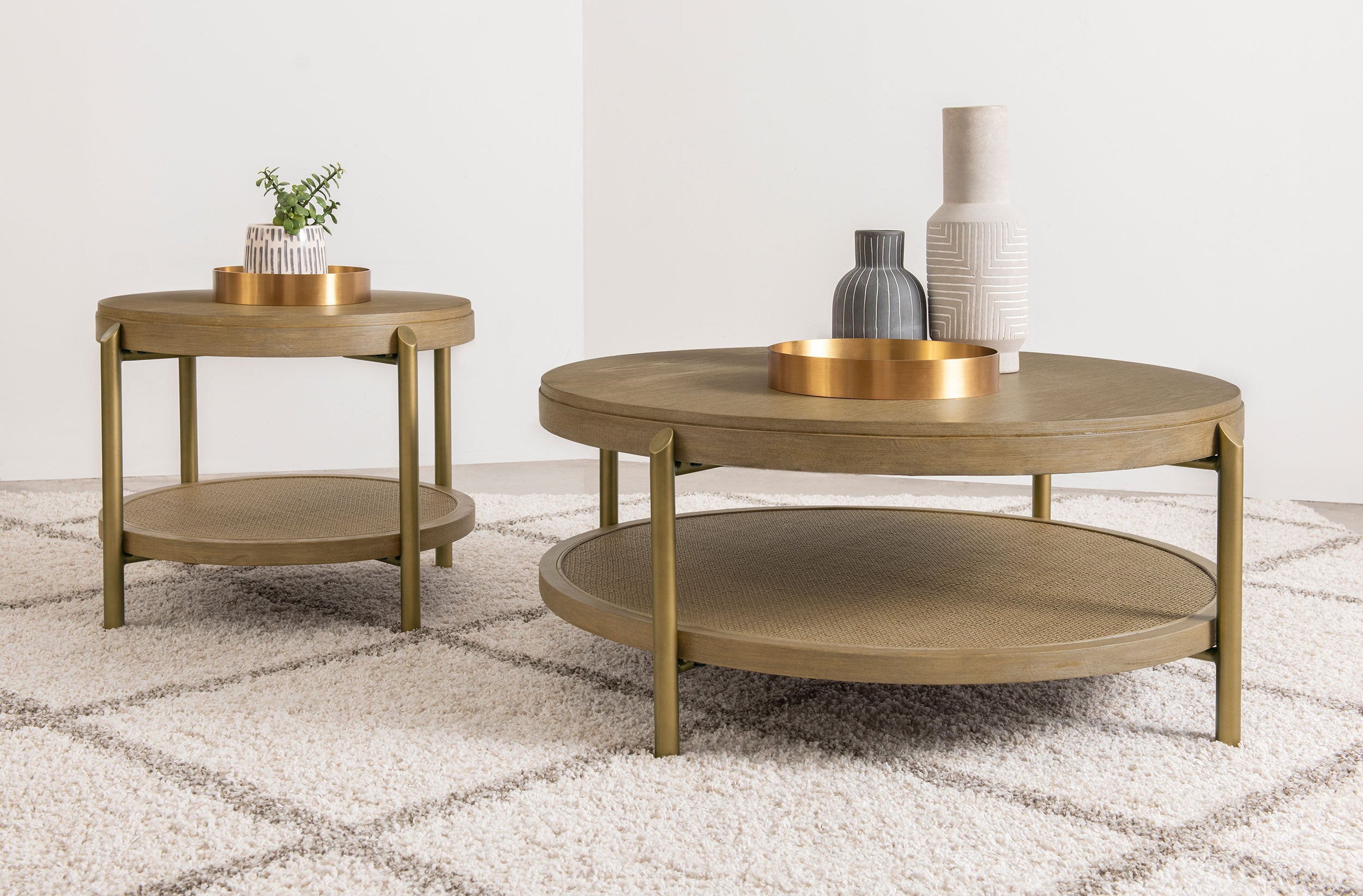 Arini Coffee Table Set - Ideal Furniture (Fresno,CA)