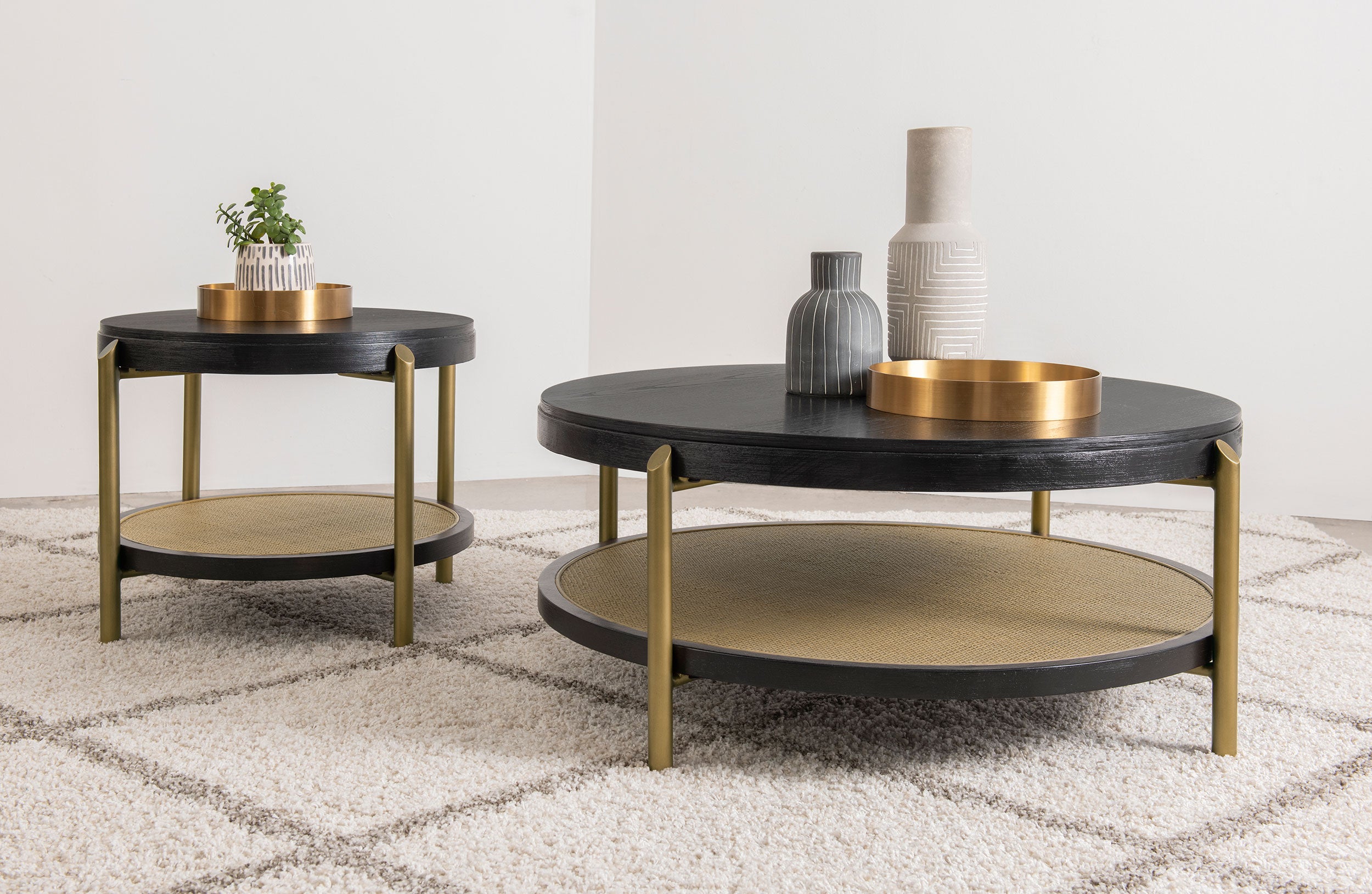 Arini Coffee Table Set - Ideal Furniture (Fresno,CA)
