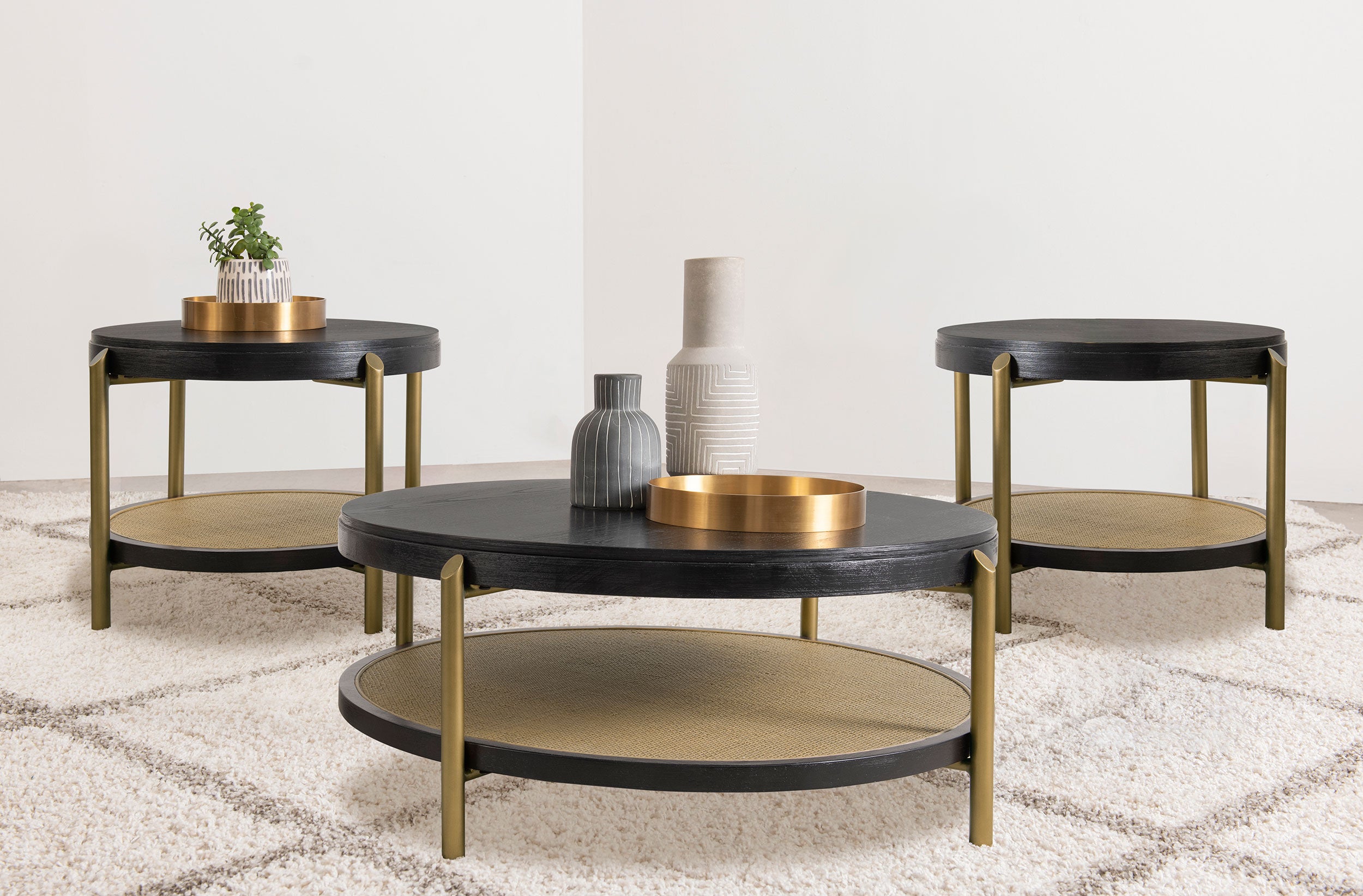 Arini Coffee Table Set - Ideal Furniture (Fresno,CA)
