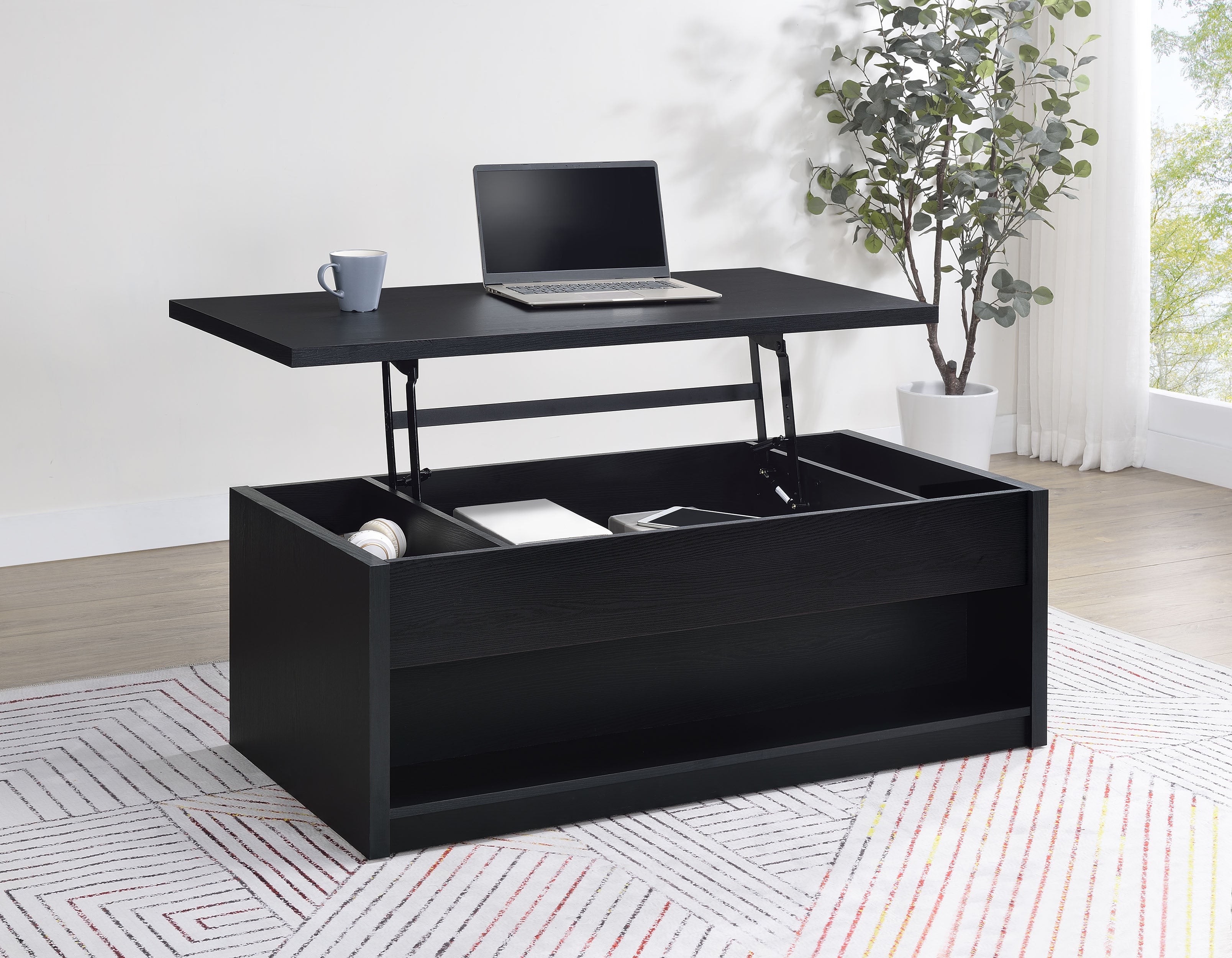 Knapp Lift-Top Coffee Table - Ideal Furniture (Fresno,CA)