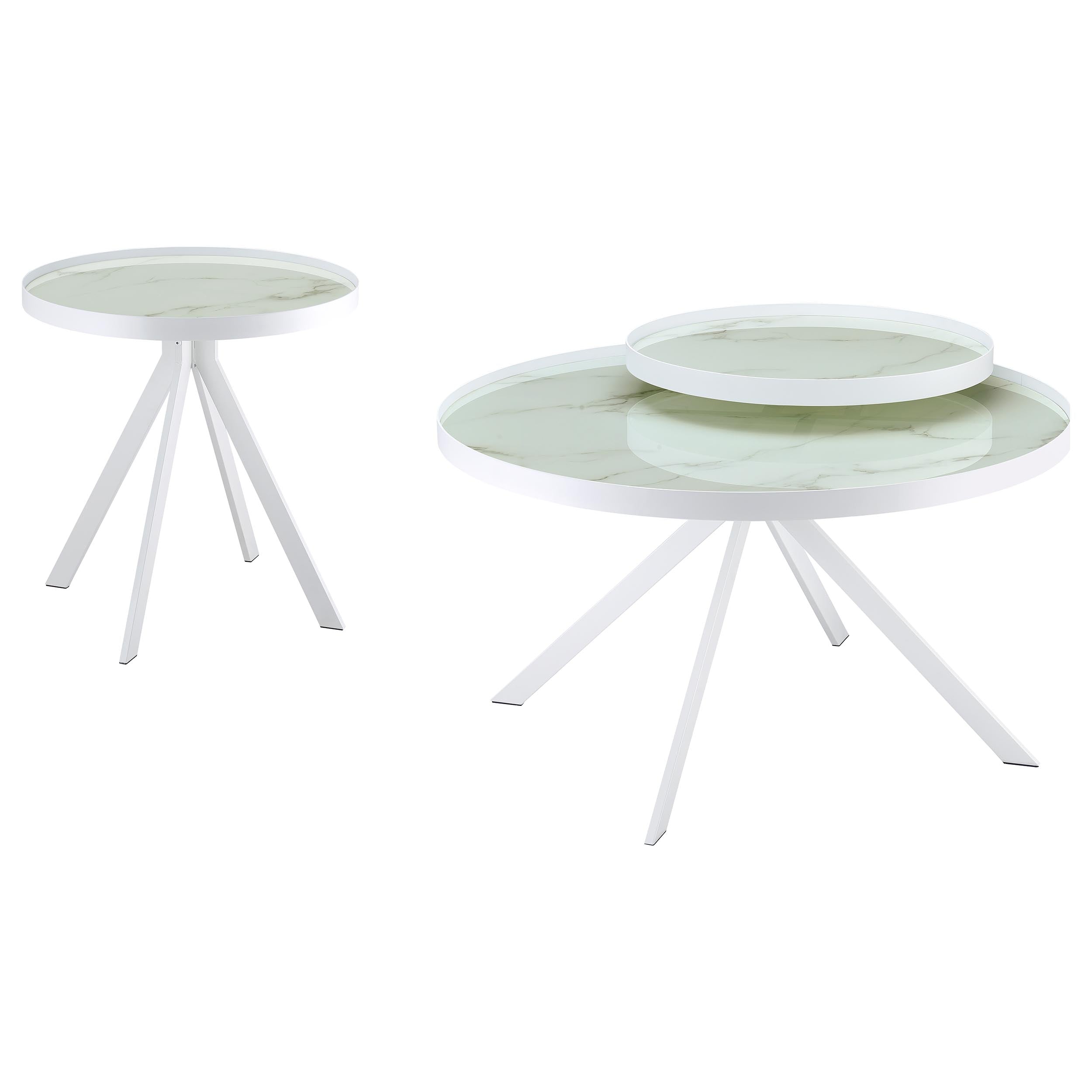 Briggs Coffee Table Set - Ideal Furniture (Fresno,CA)