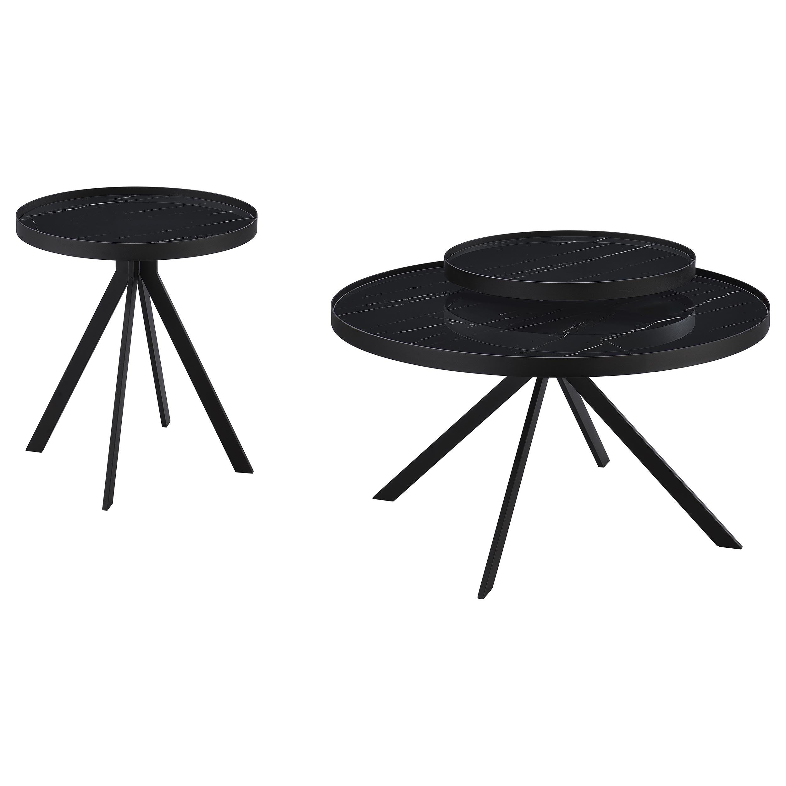 Briggs Coffee Table Set - Ideal Furniture (Fresno,CA)