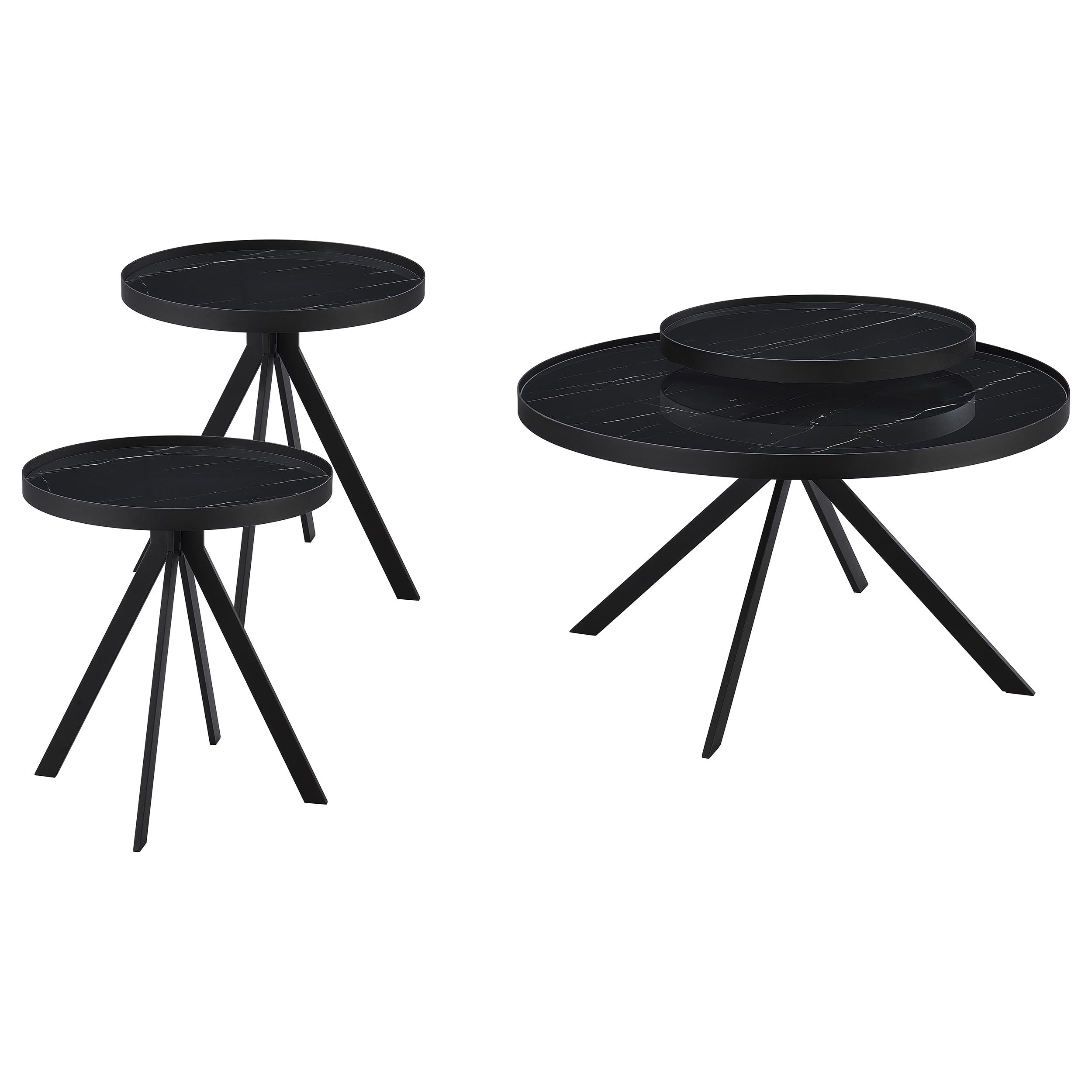 Briggs Coffee Table Set - Ideal Furniture (Fresno,CA)