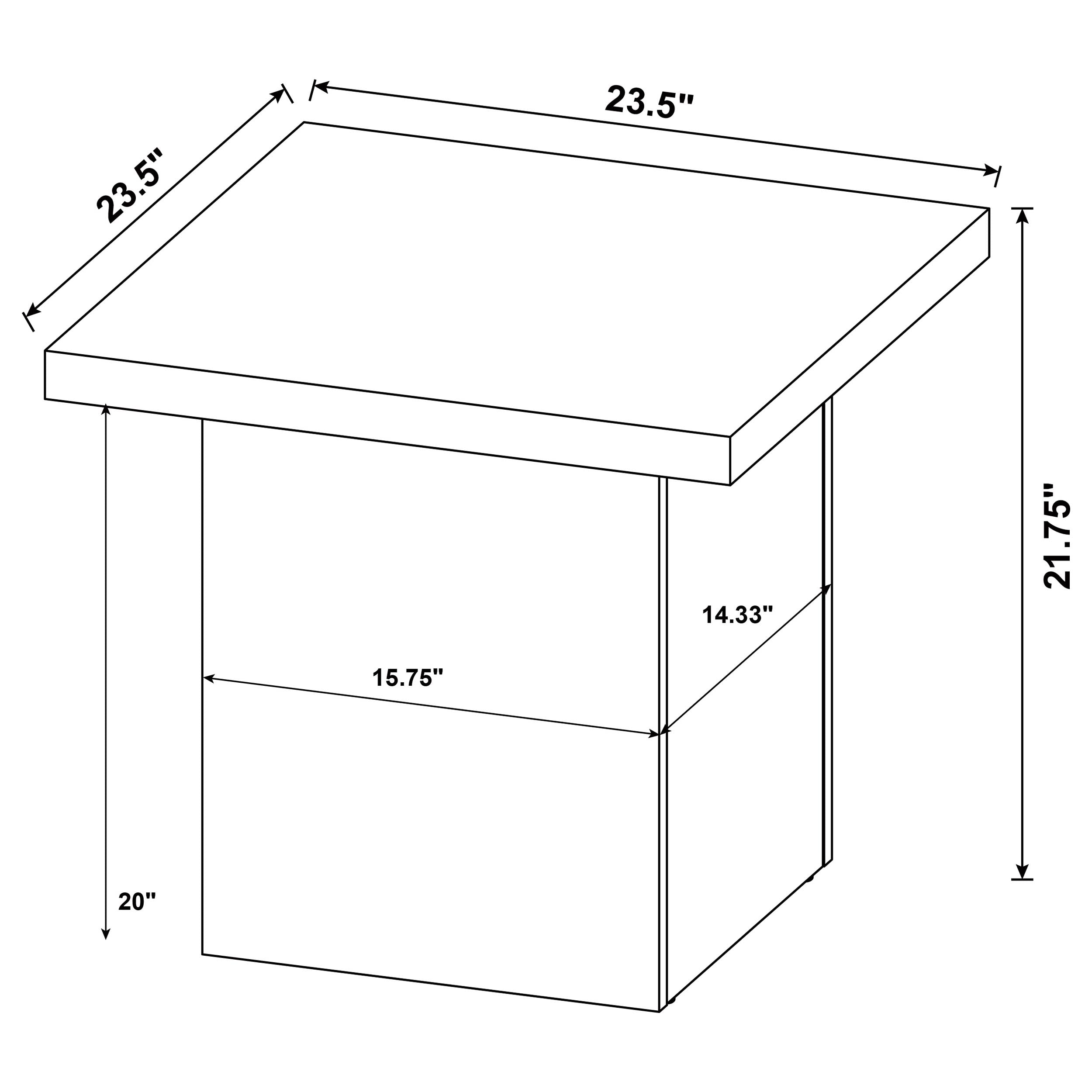 Devar End Table - Ideal Furniture (Fresno,CA)
