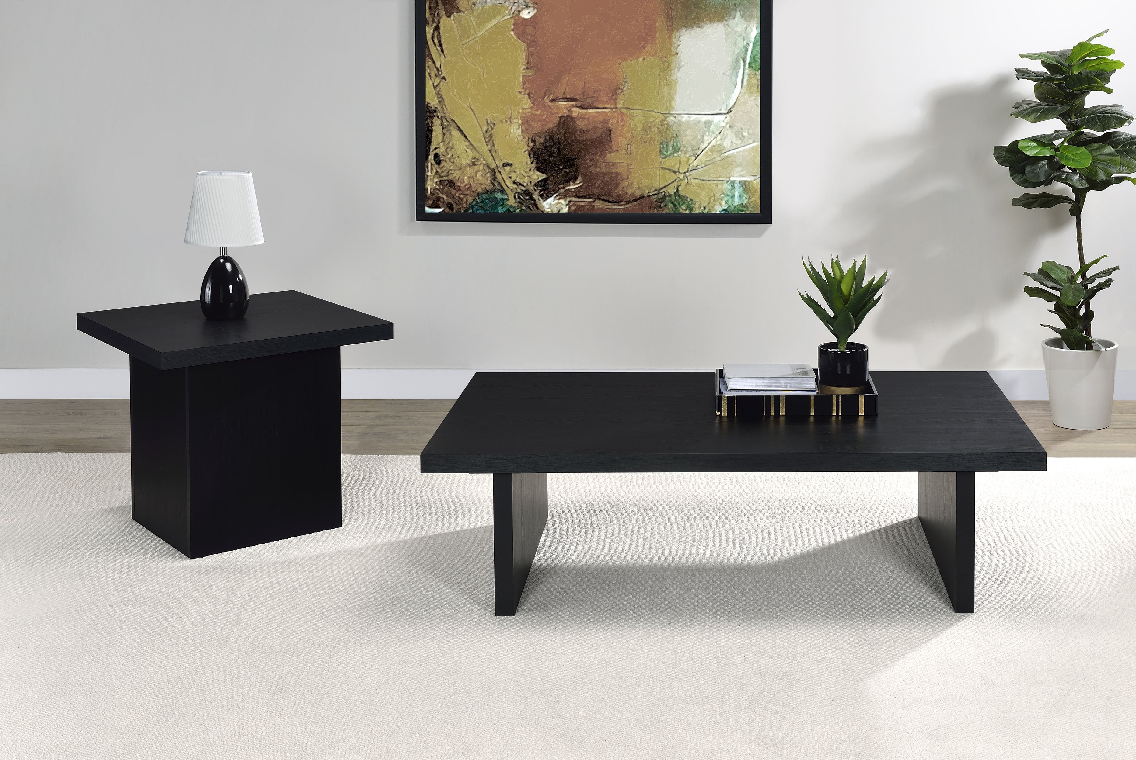 Max Coffee Table Set - Ideal Furniture (Fresno,CA)
