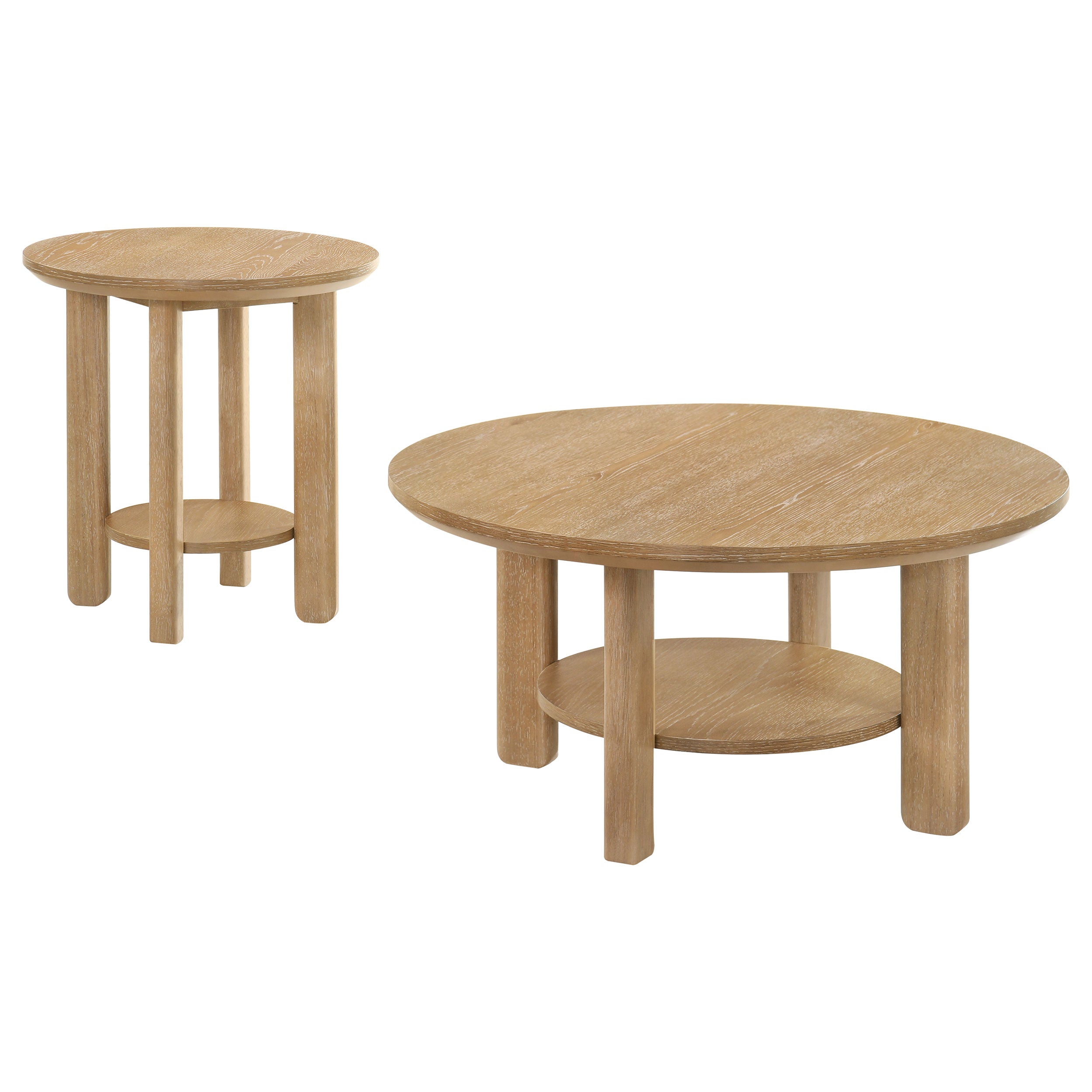 Ottowa Coffee Table Set - Ideal Furniture (Fresno,CA)