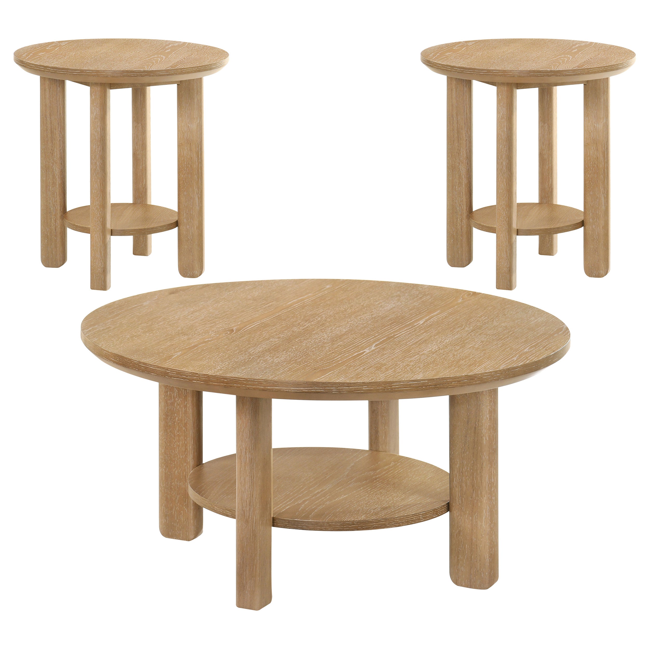 Ottowa Coffee Table Set - Ideal Furniture (Fresno,CA)