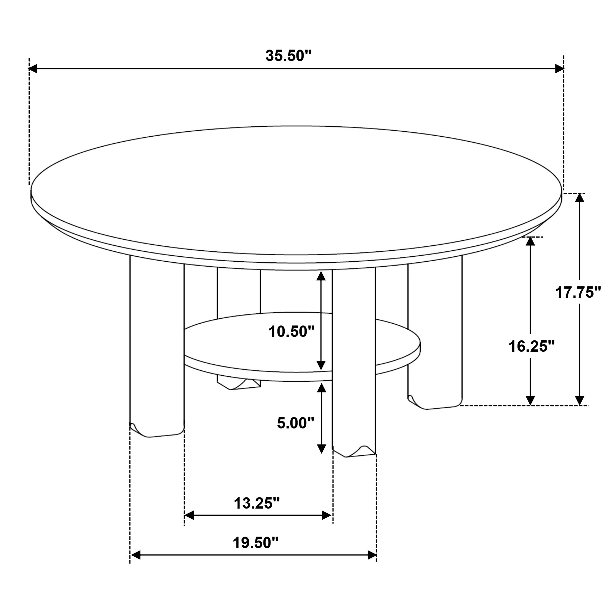 Ottowa Coffee Table - Ideal Furniture (Fresno,CA)
