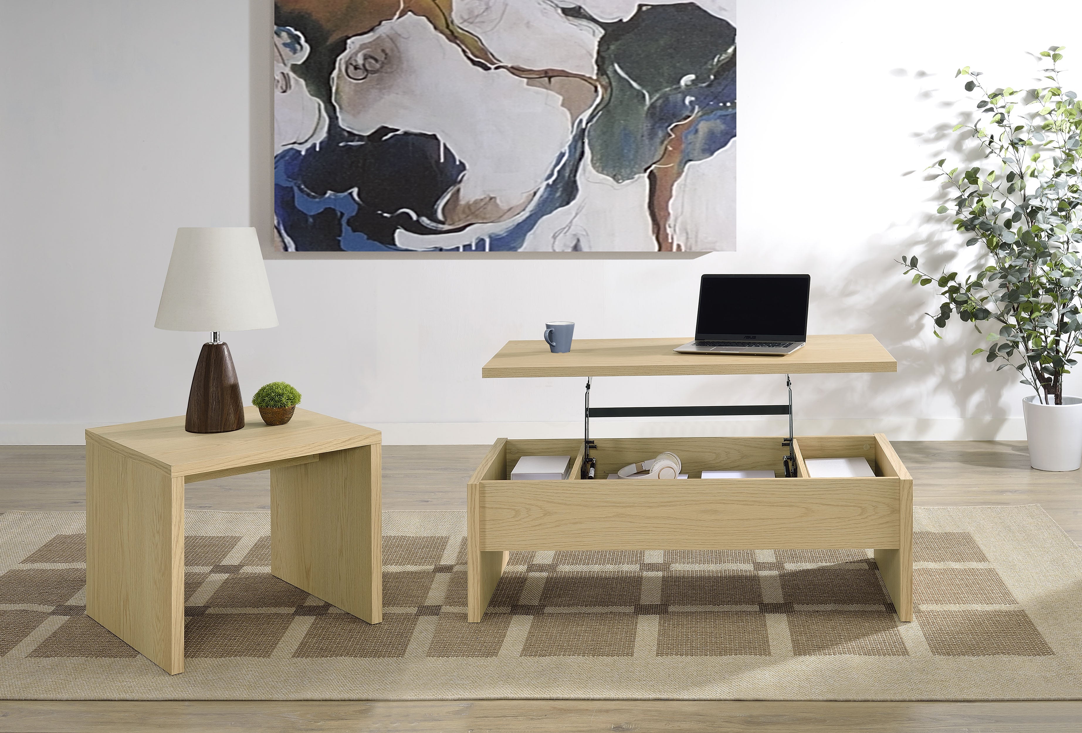 Canoga End Table - Ideal Furniture (Fresno,CA)