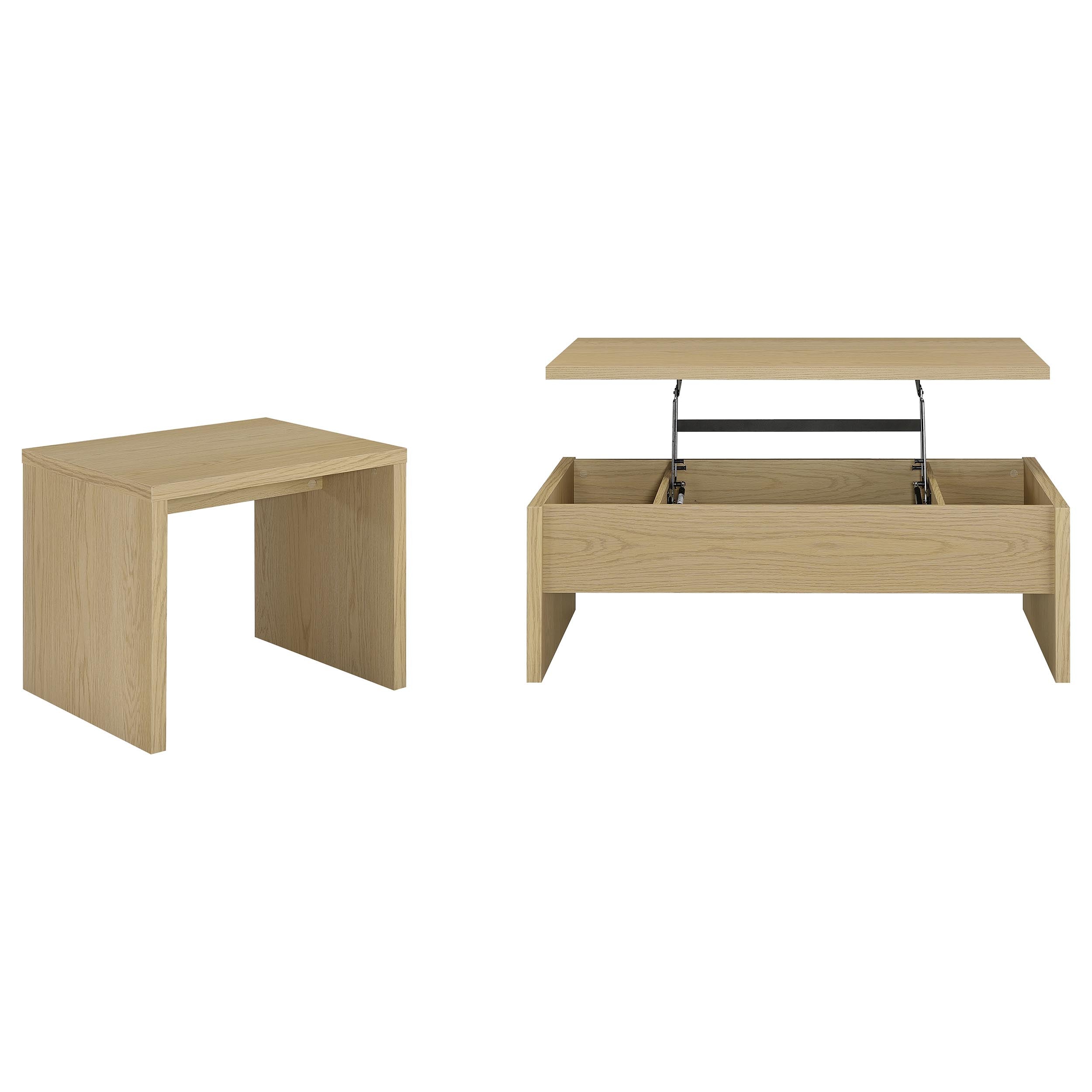Canoga Lift-Top Coffee Table Set - Ideal Furniture (Fresno,CA)