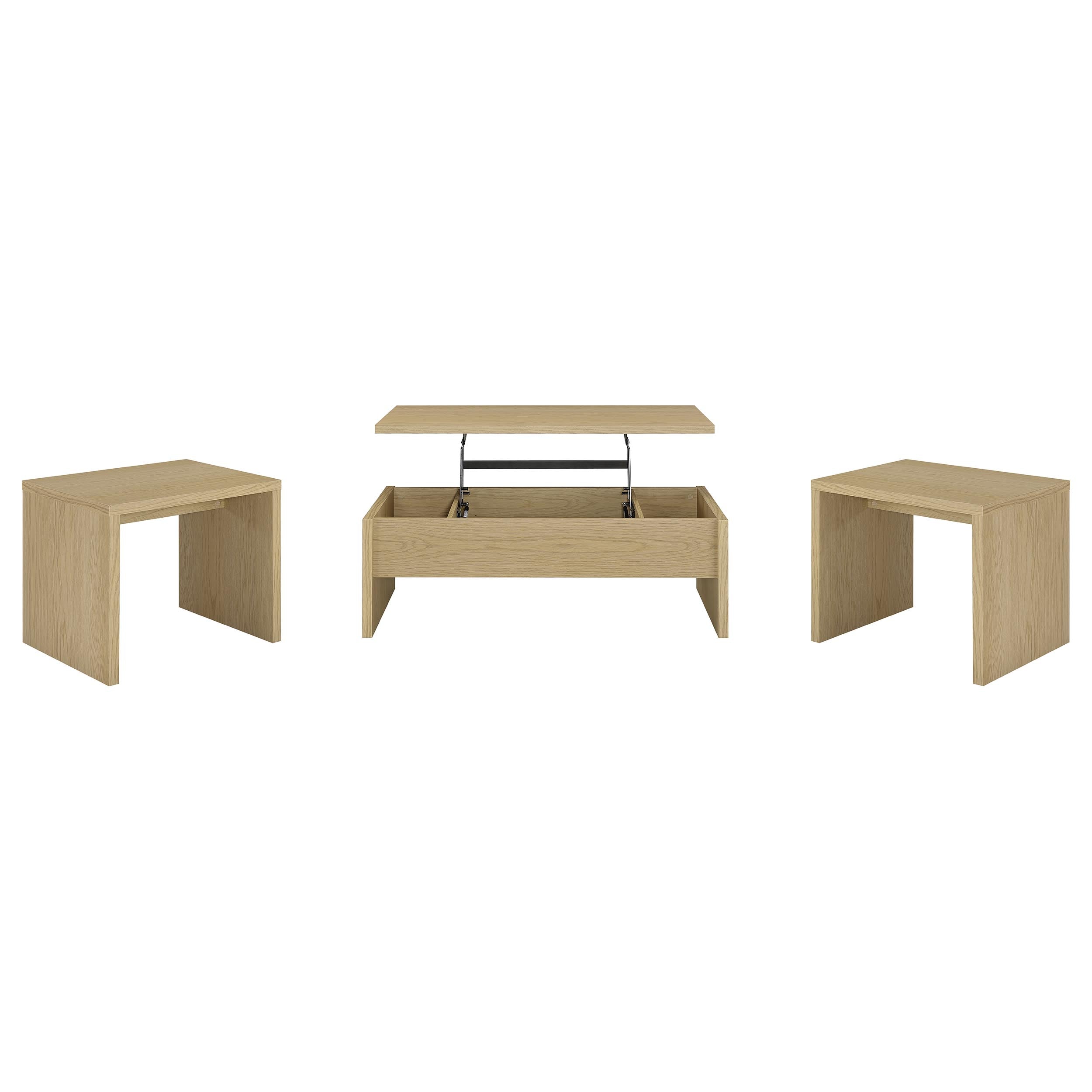 Canoga Lift-Top Coffee Table Set - Ideal Furniture (Fresno,CA)
